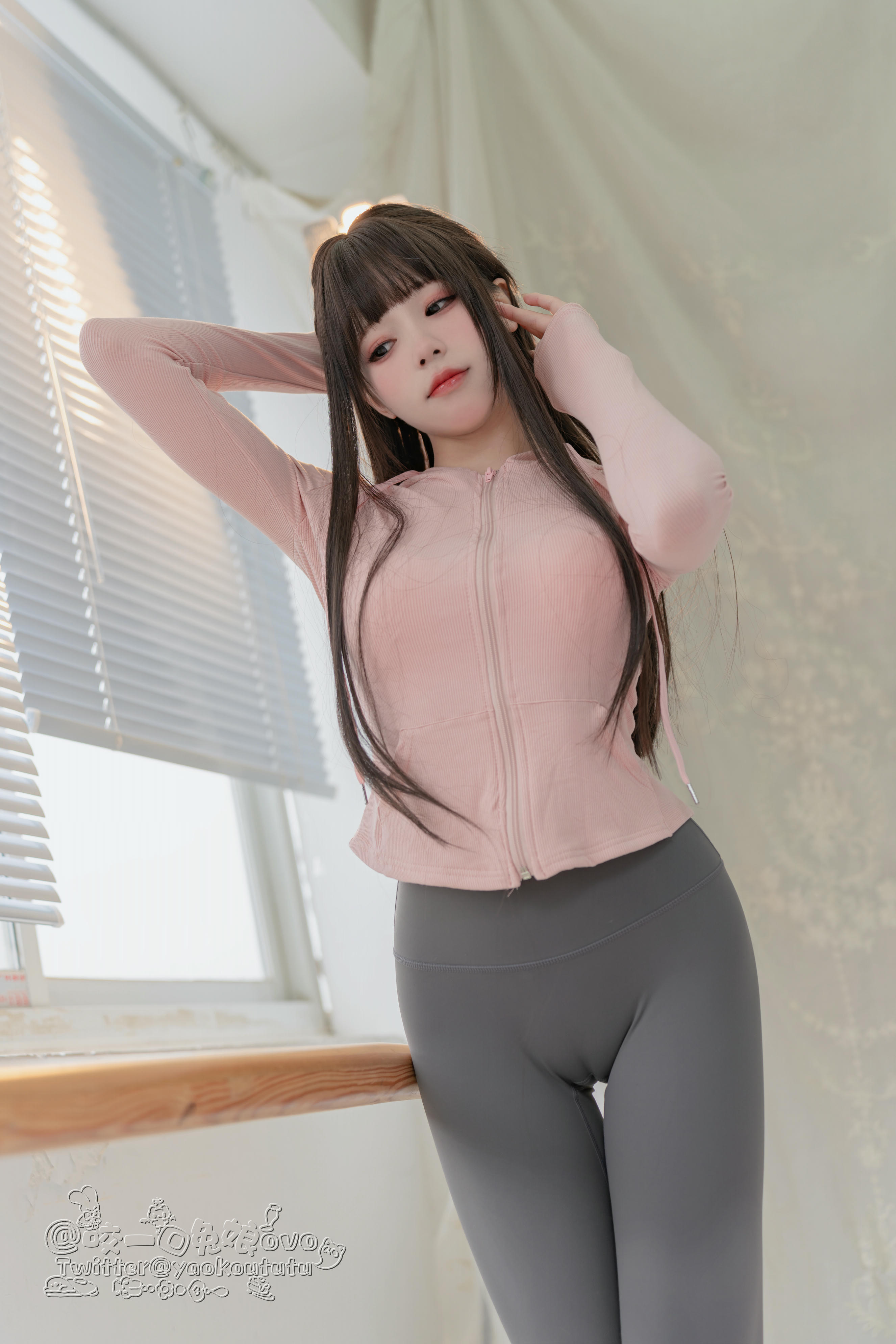 黏黏团子兔 NO.036 瑜伽私教课 [60P1V 1.04GB]_第1集