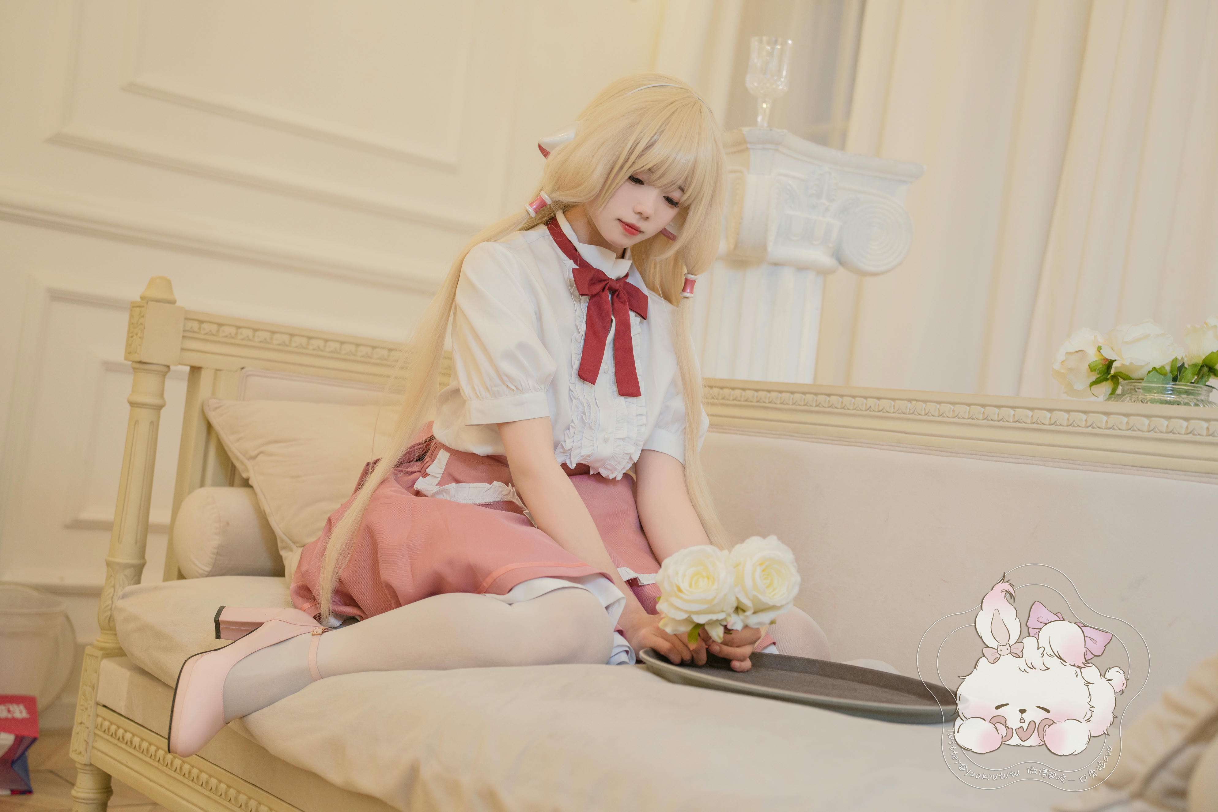 黏黏团子兔 NO.039 女仆小叽 [70P 582MB]_第2集