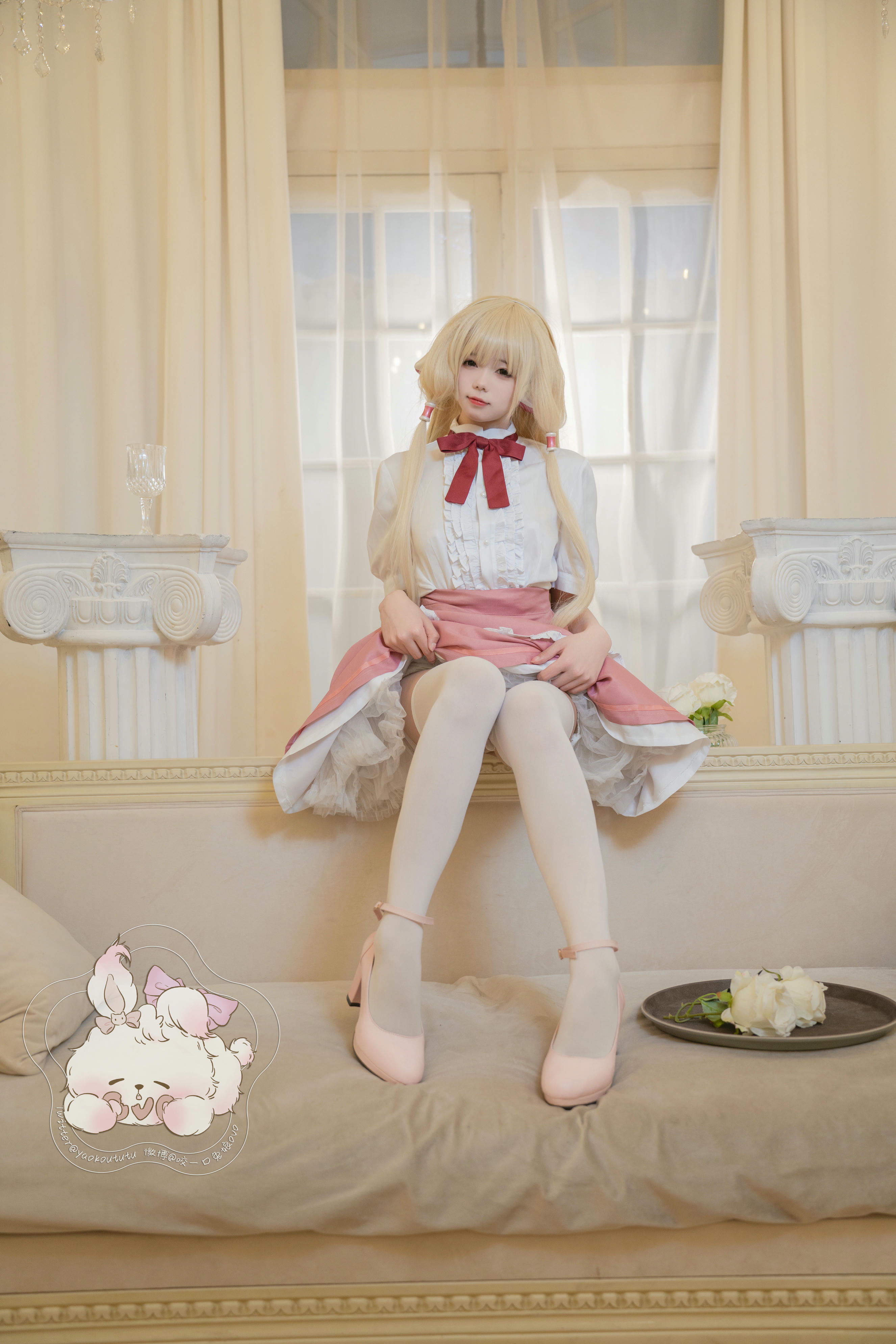 黏黏团子兔 NO.039 女仆小叽 [70P 582MB]_第2集