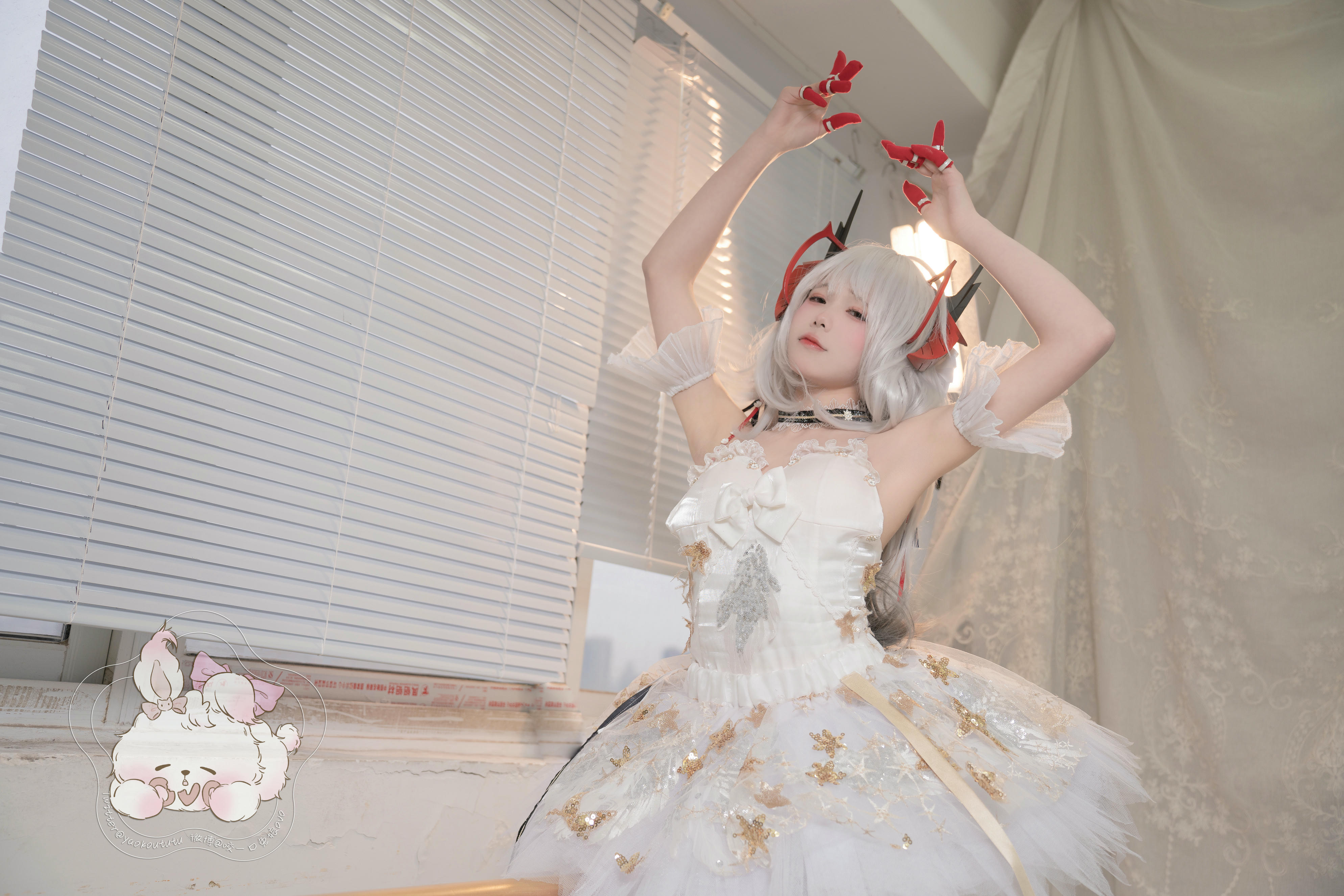 黏黏团子兔 NO.040 W天鹅之舞 [55P+1V 1.24GB]_第1集