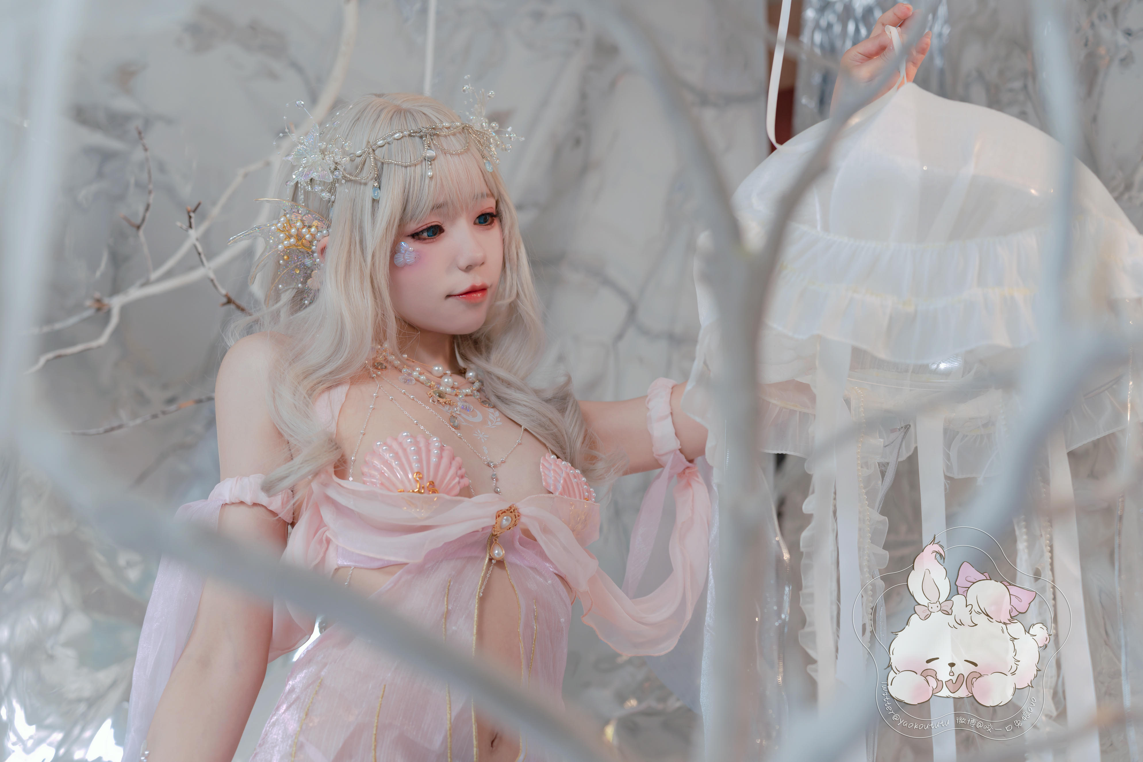 黏黏团子兔 NO.043 海的女儿 [53P+2V 1.24GB]_第1集