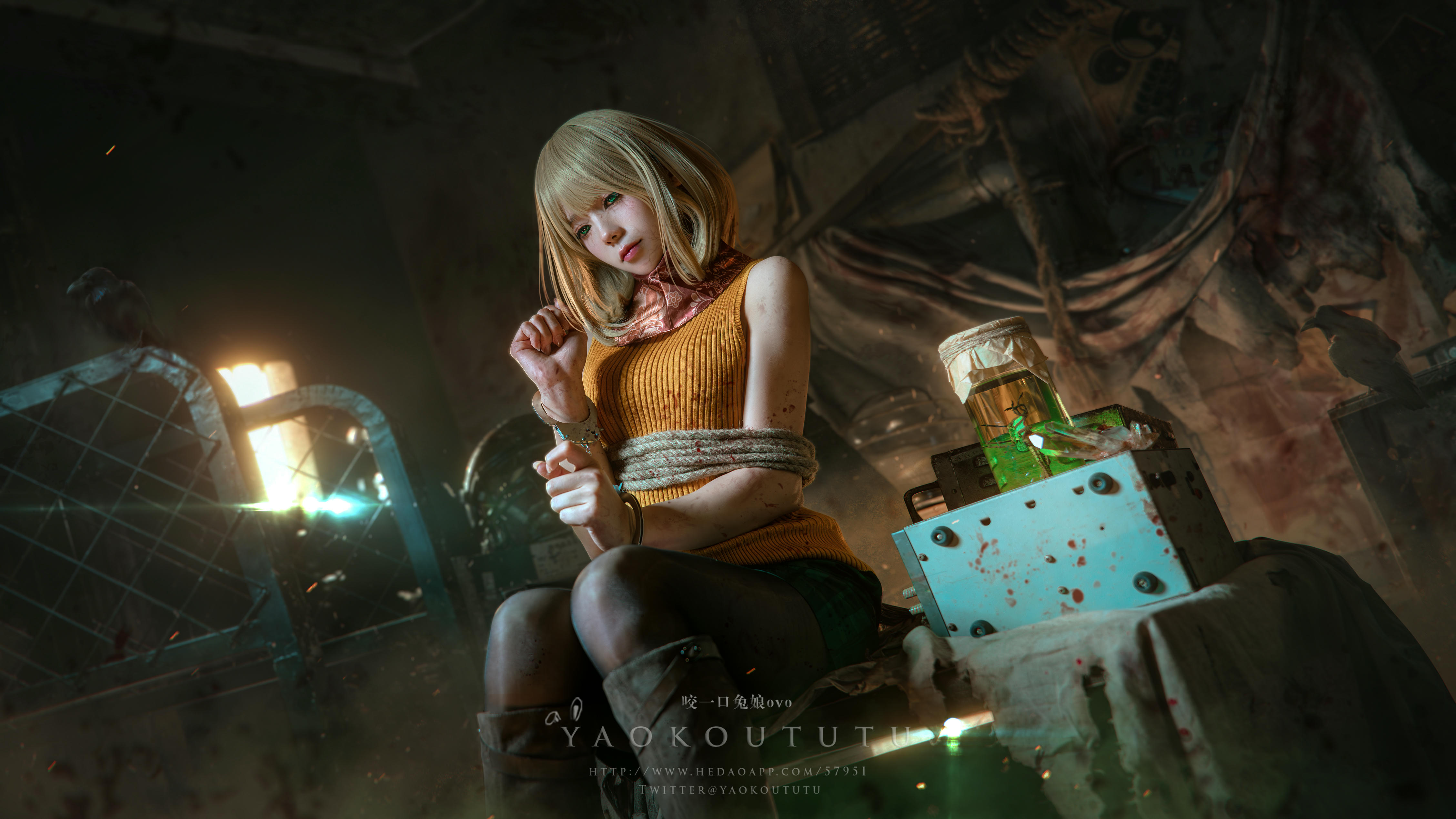 黏黏团子兔 NO.055 咬一口兔娘ovo 生化危机4重置版 阿什莉 [59P1V-1.45GB]_第2集