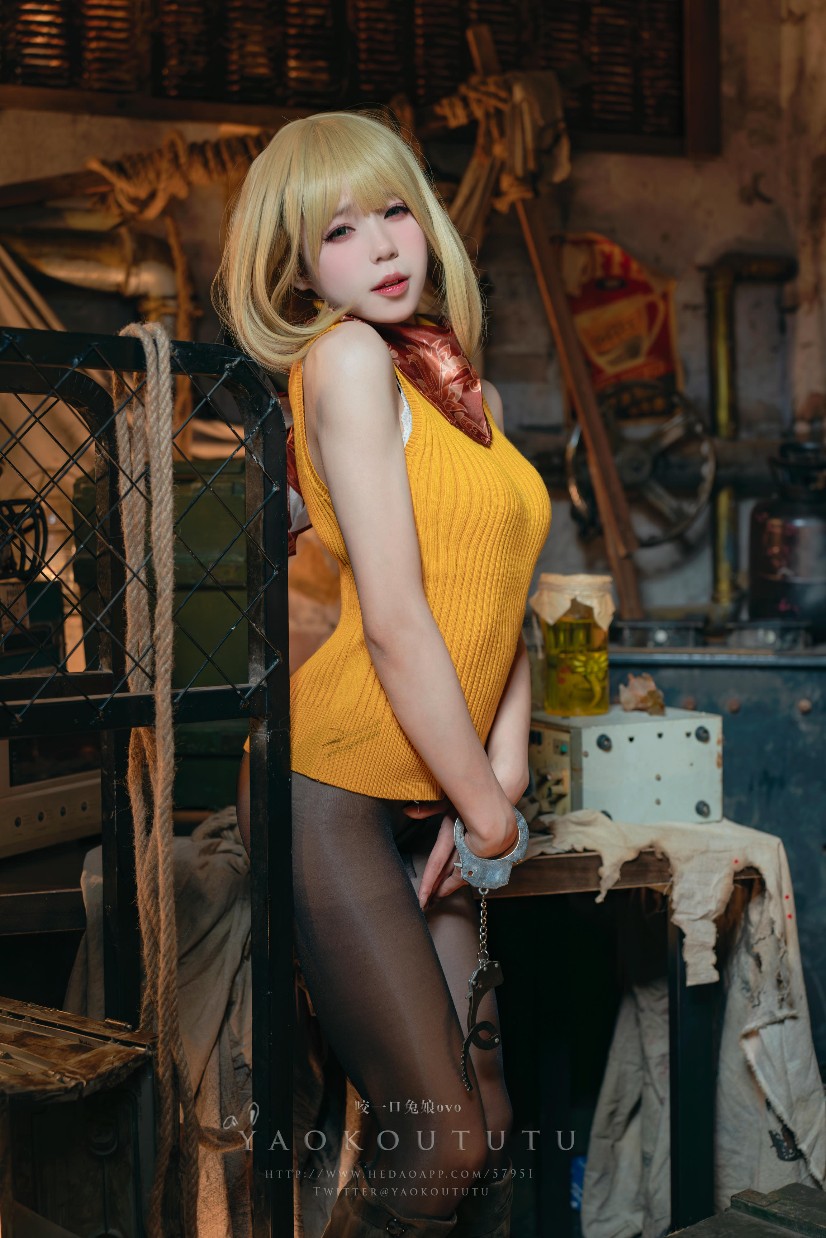 黏黏团子兔 NO.055 咬一口兔娘ovo 生化危机4重置版 阿什莉 [59P1V-1.45GB]_第2集