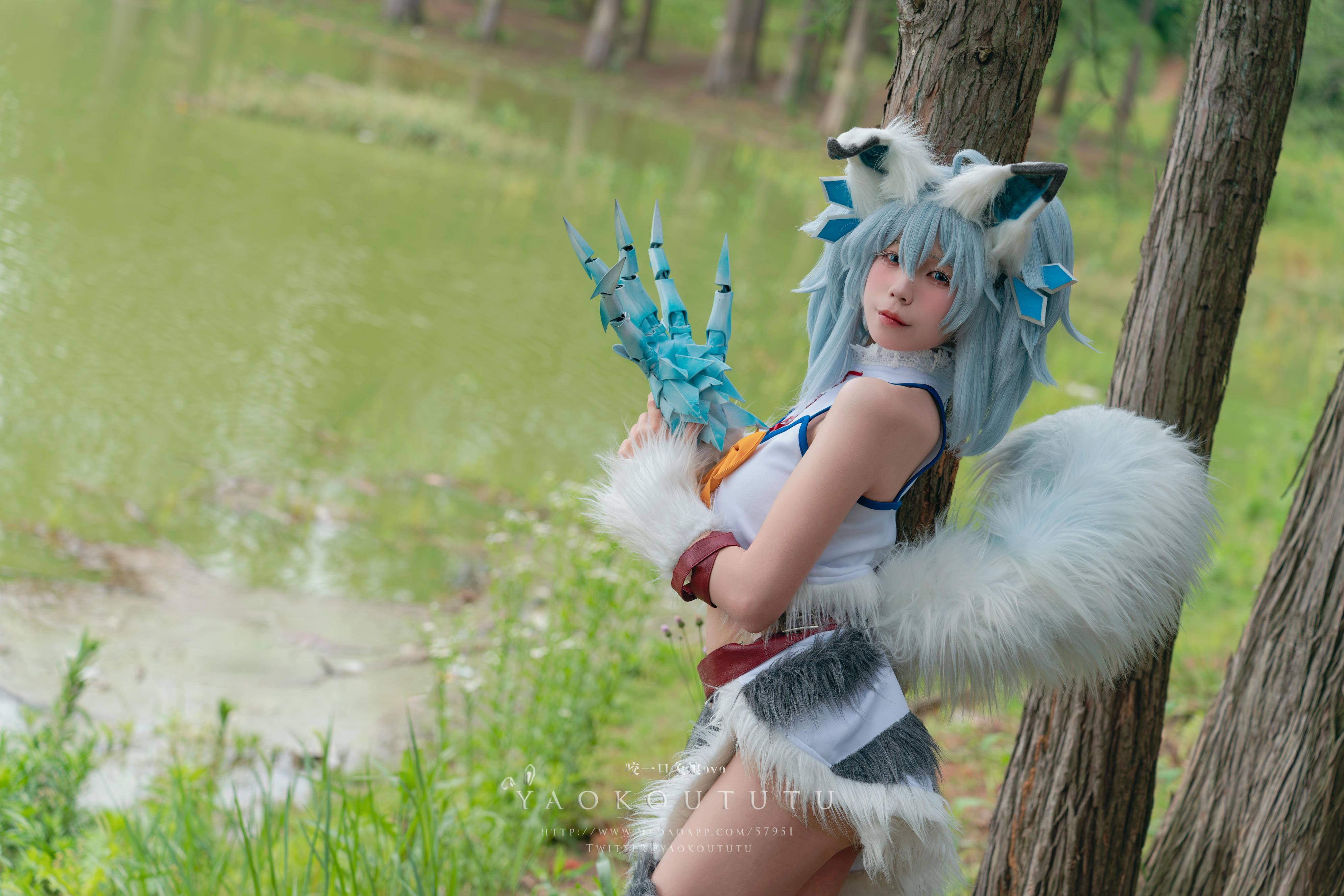 黏黏团子兔 NO.068 咬一口兔娘ovo『刹那抓住了未来』[57P+1V 1.25GB]_第1集