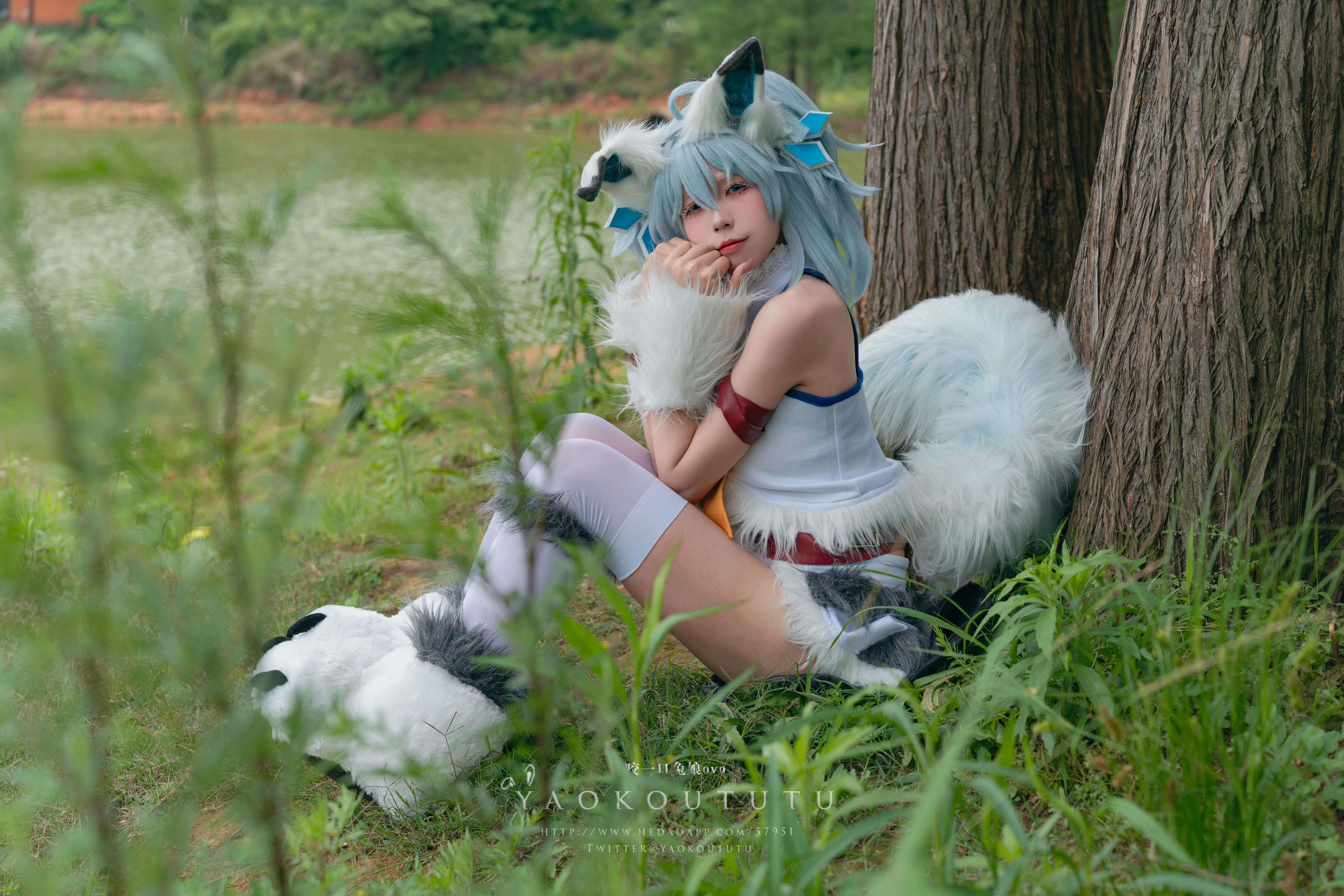 黏黏团子兔 NO.068 咬一口兔娘ovo『刹那抓住了未来』[57P+1V 1.25GB]_第1集