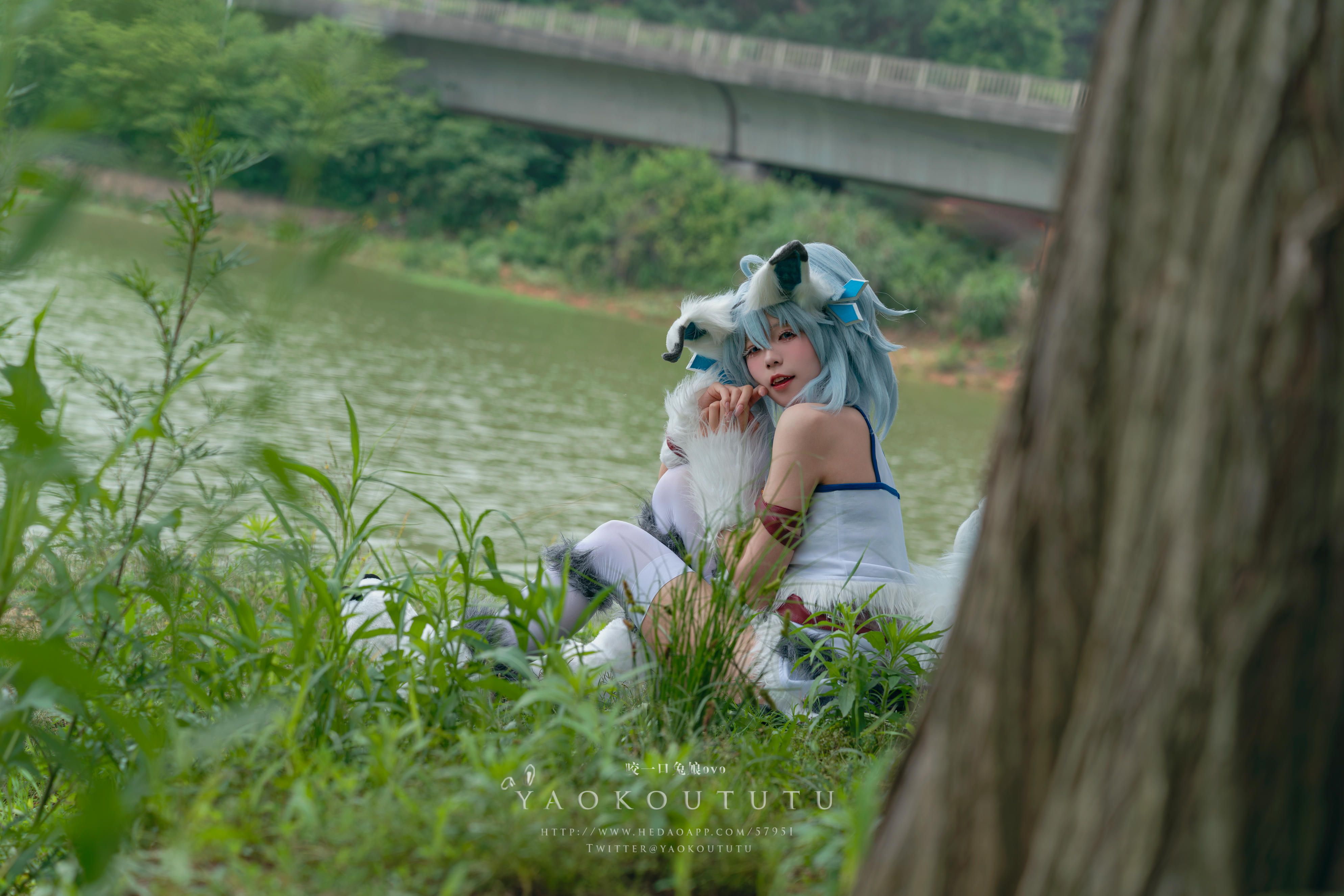 黏黏团子兔 NO.068 咬一口兔娘ovo『刹那抓住了未来』[57P+1V 1.25GB]_第1集