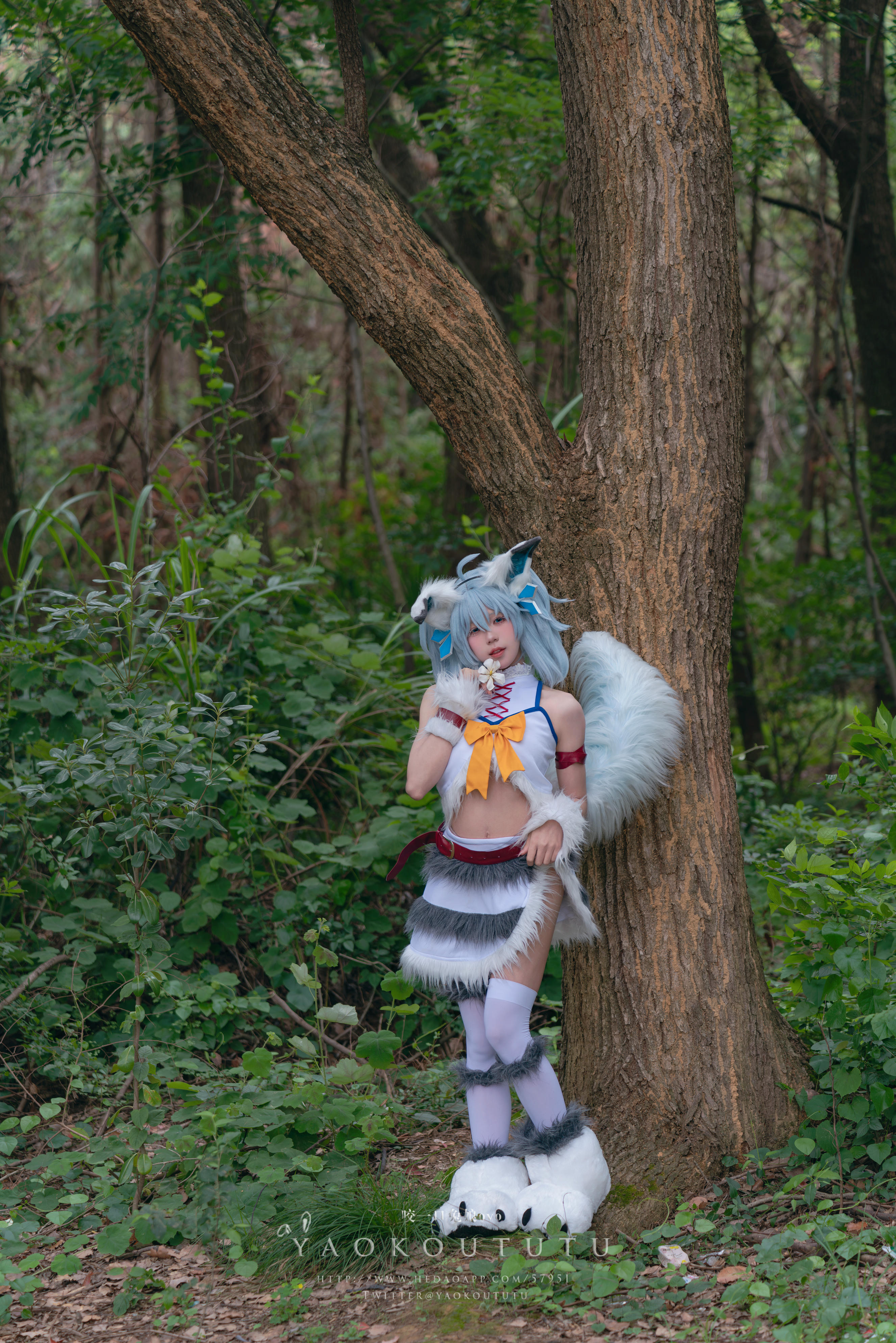 黏黏团子兔 NO.068 咬一口兔娘ovo『刹那抓住了未来』[57P+1V 1.25GB]_第1集