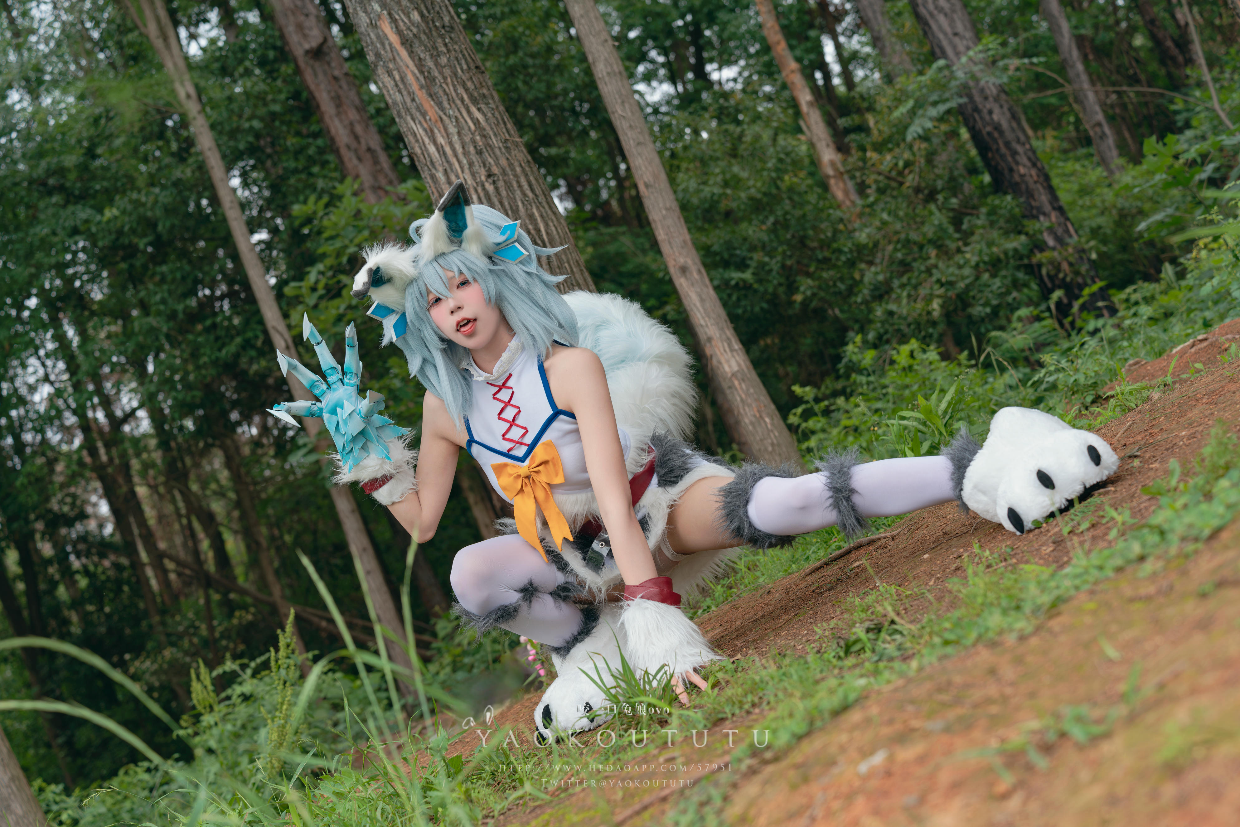 黏黏团子兔 NO.068 咬一口兔娘ovo『刹那抓住了未来』[57P+1V 1.25GB]_第1集