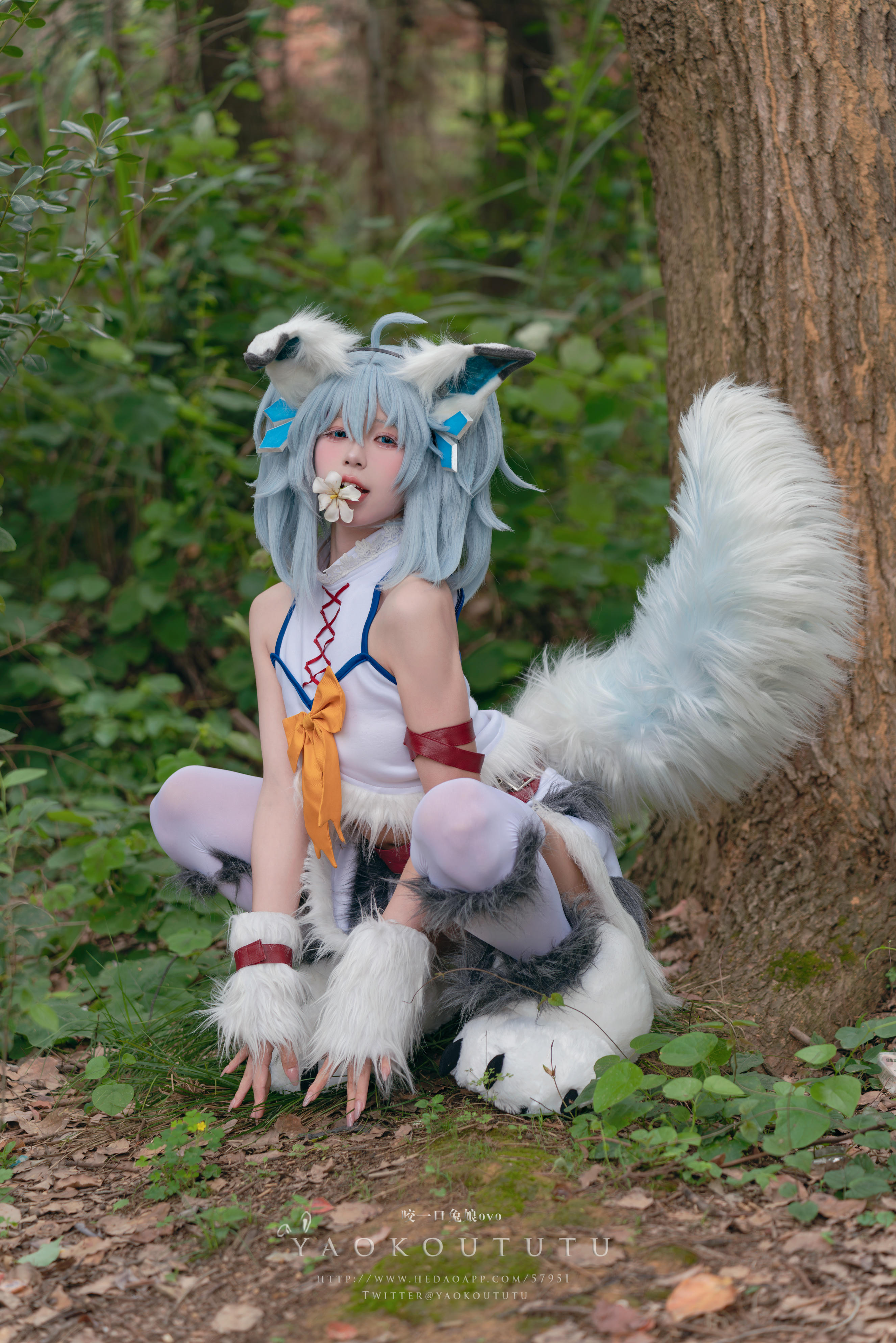 黏黏团子兔 NO.068 咬一口兔娘ovo『刹那抓住了未来』[57P+1V 1.25GB]_第2集