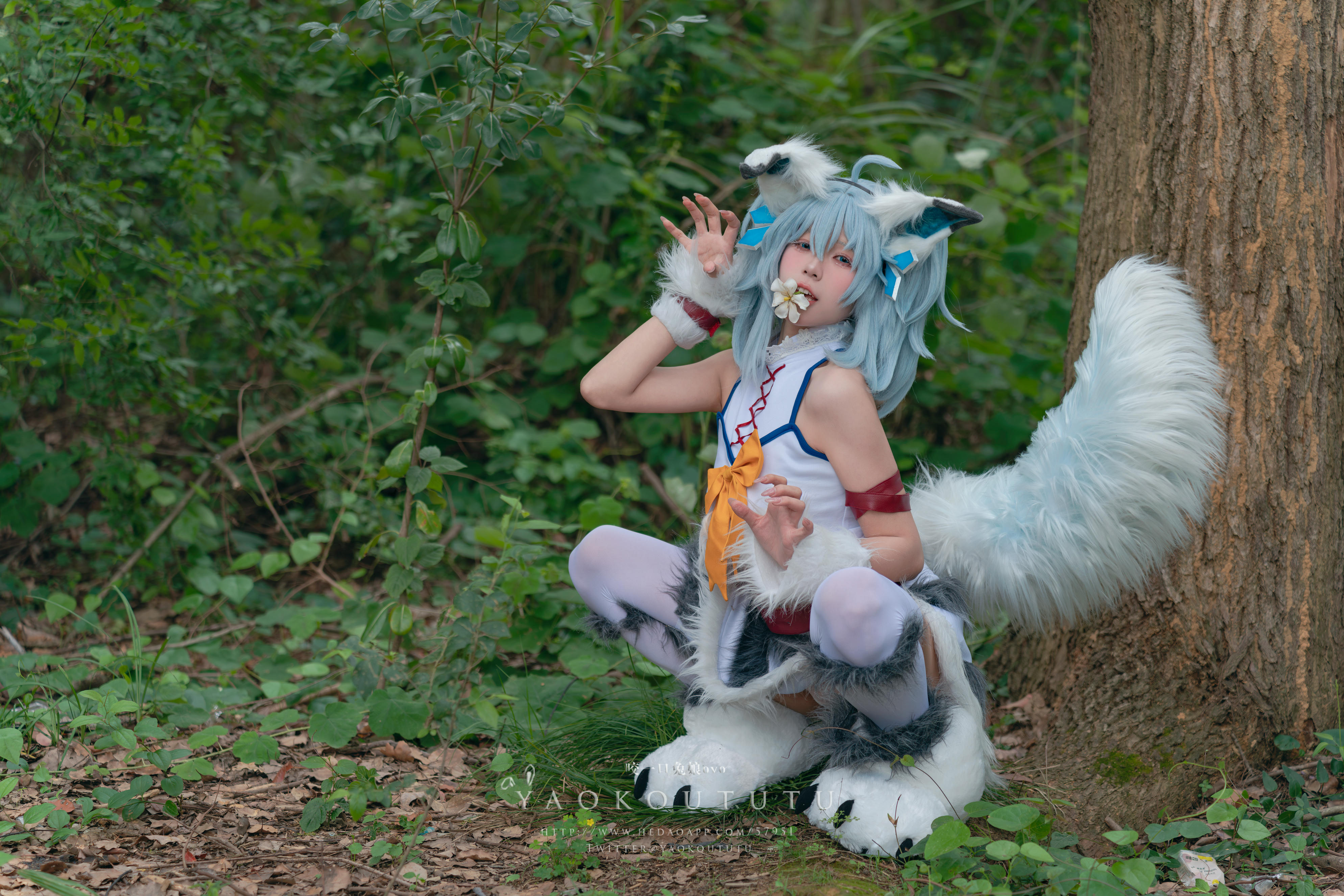 黏黏团子兔 NO.068 咬一口兔娘ovo『刹那抓住了未来』[57P+1V 1.25GB]_第2集