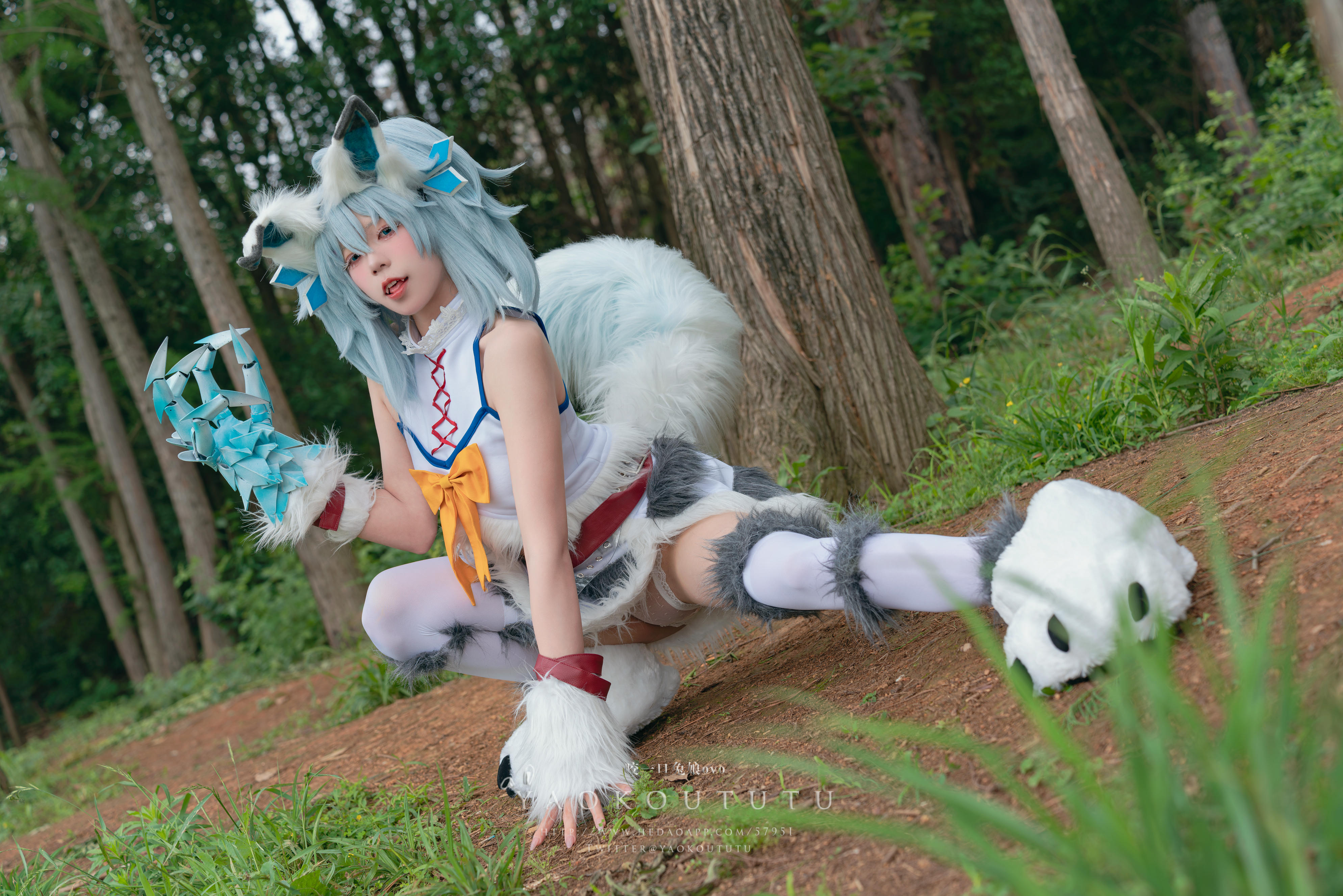 黏黏团子兔 NO.068 咬一口兔娘ovo『刹那抓住了未来』[57P+1V 1.25GB]_第1集