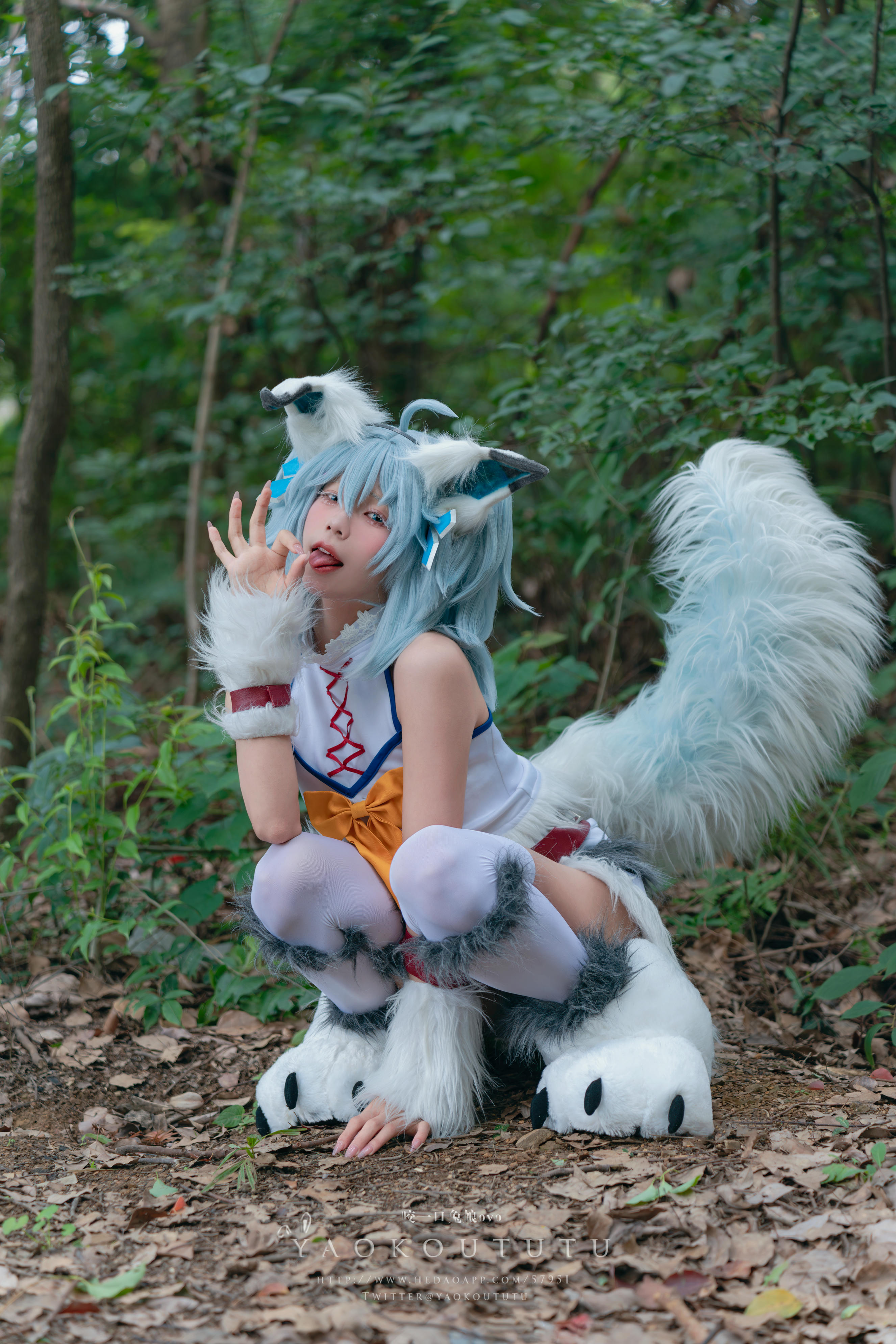 黏黏团子兔 NO.068 咬一口兔娘ovo『刹那抓住了未来』[57P+1V 1.25GB]_第2集