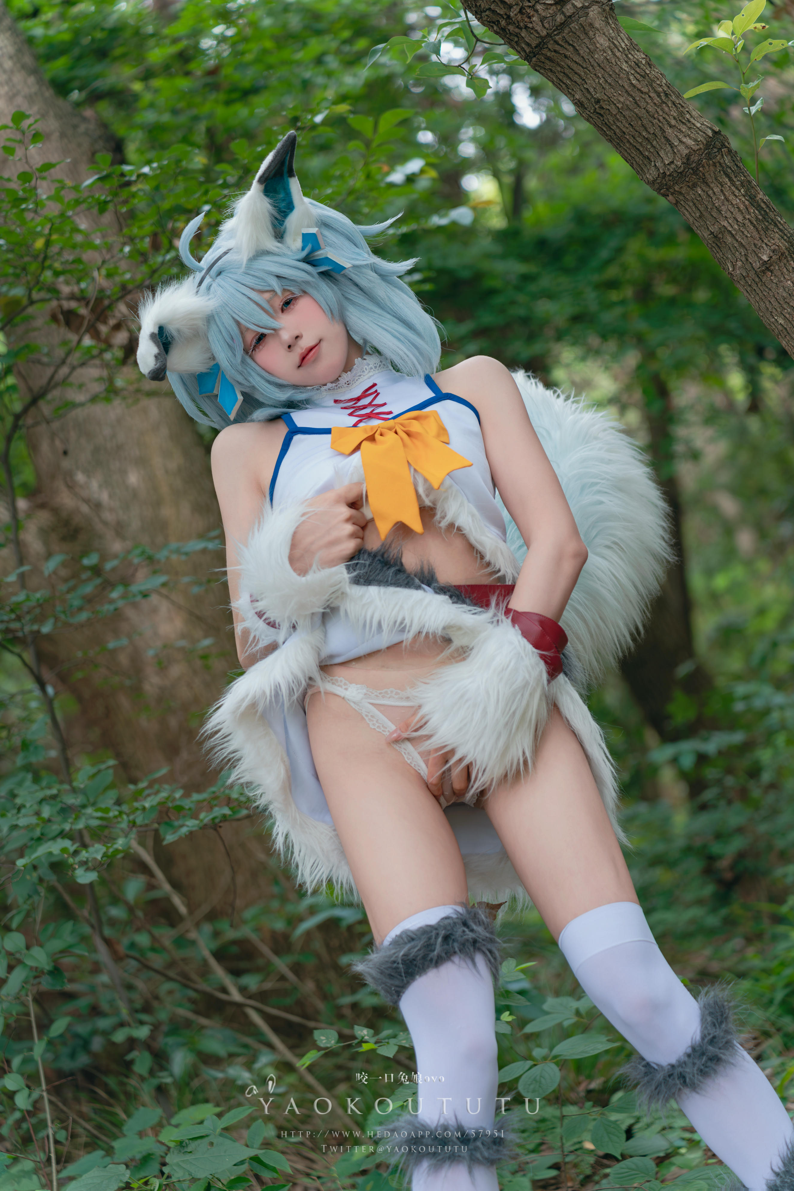 黏黏团子兔 NO.068 咬一口兔娘ovo『刹那抓住了未来』[57P+1V 1.25GB]_第2集