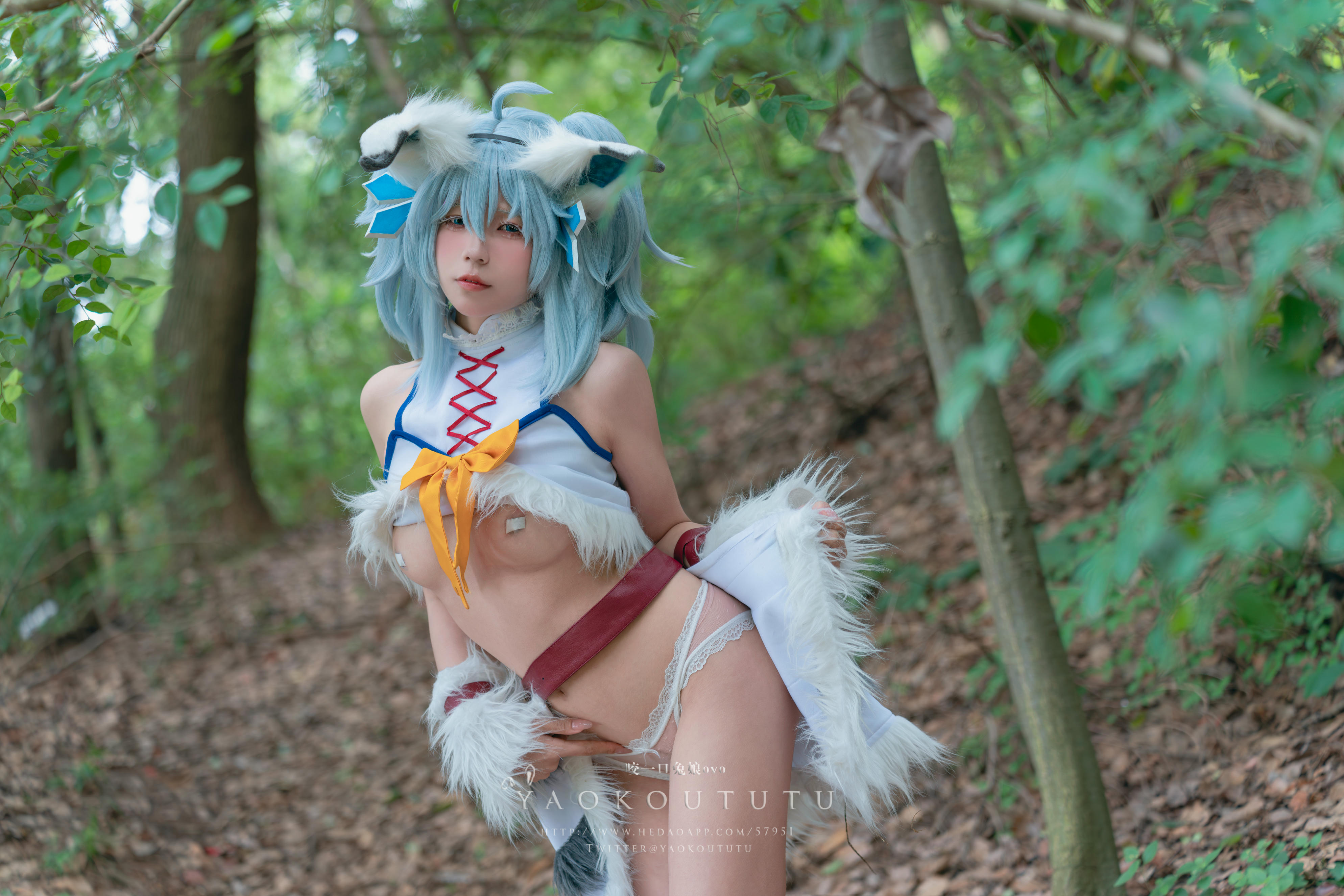 黏黏团子兔 NO.068 咬一口兔娘ovo『刹那抓住了未来』[57P+1V 1.25GB]_第2集