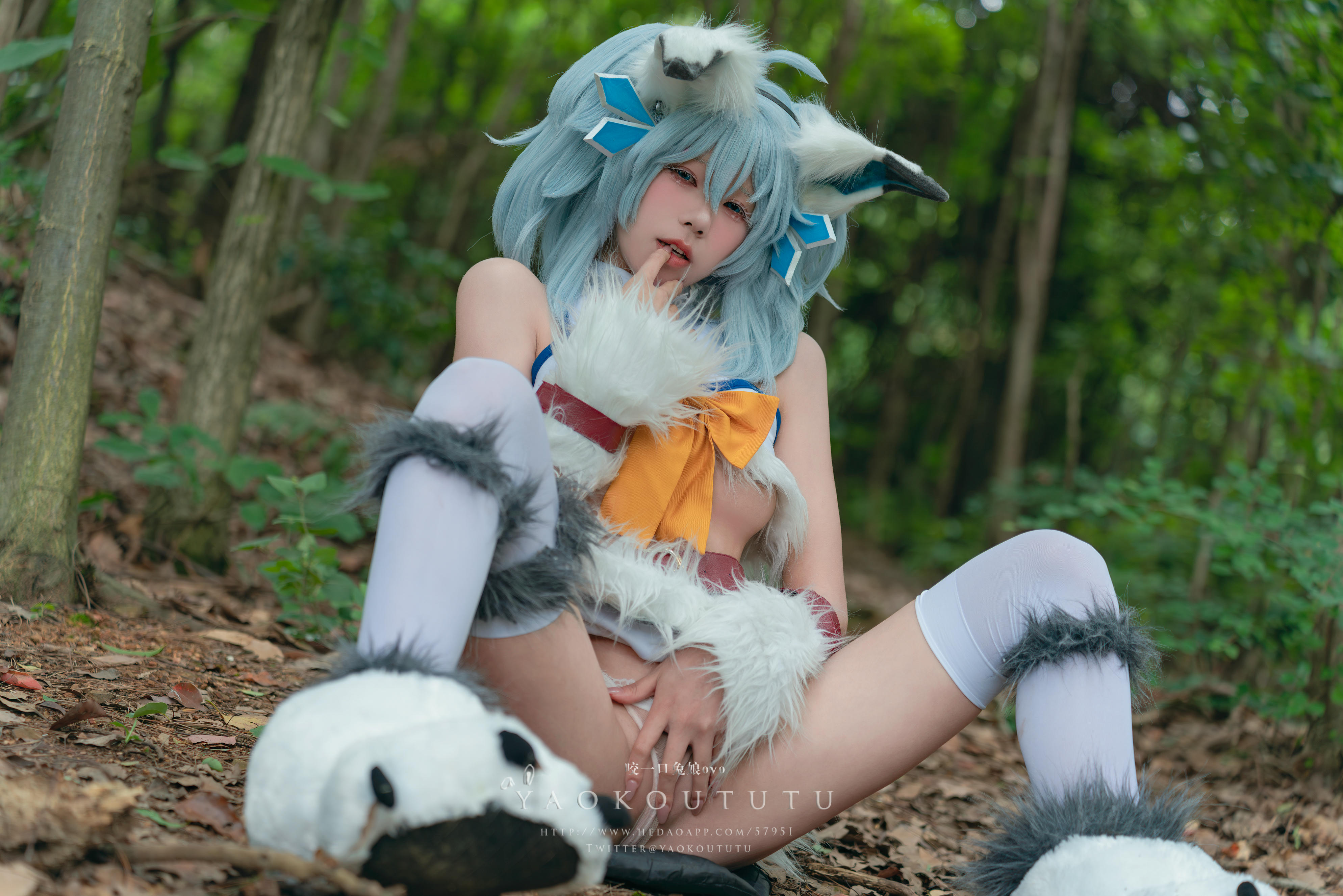 黏黏团子兔 NO.068 咬一口兔娘ovo『刹那抓住了未来』[57P+1V 1.25GB]_第2集