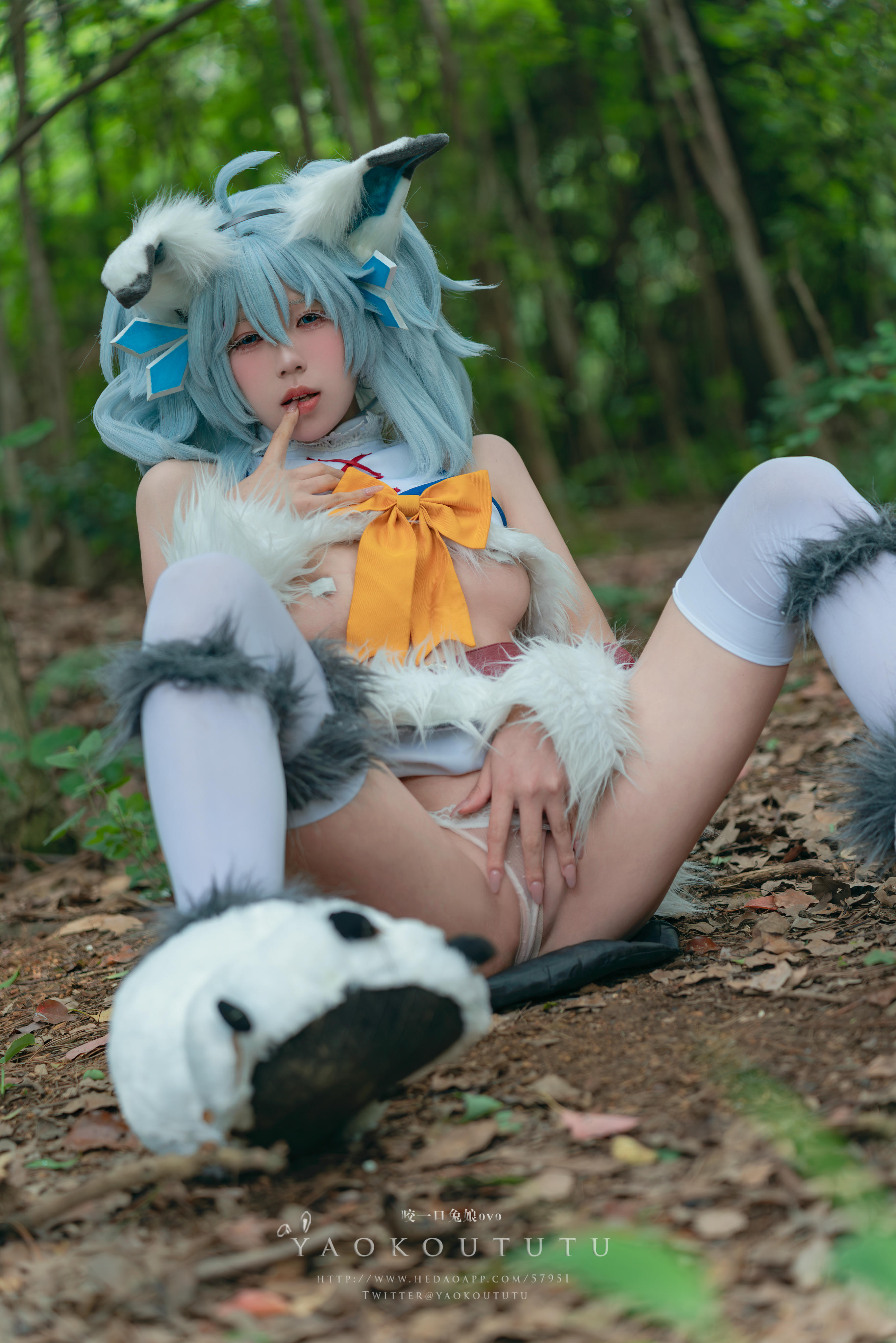 黏黏团子兔 NO.068 咬一口兔娘ovo『刹那抓住了未来』[57P+1V 1.25GB]_第2集