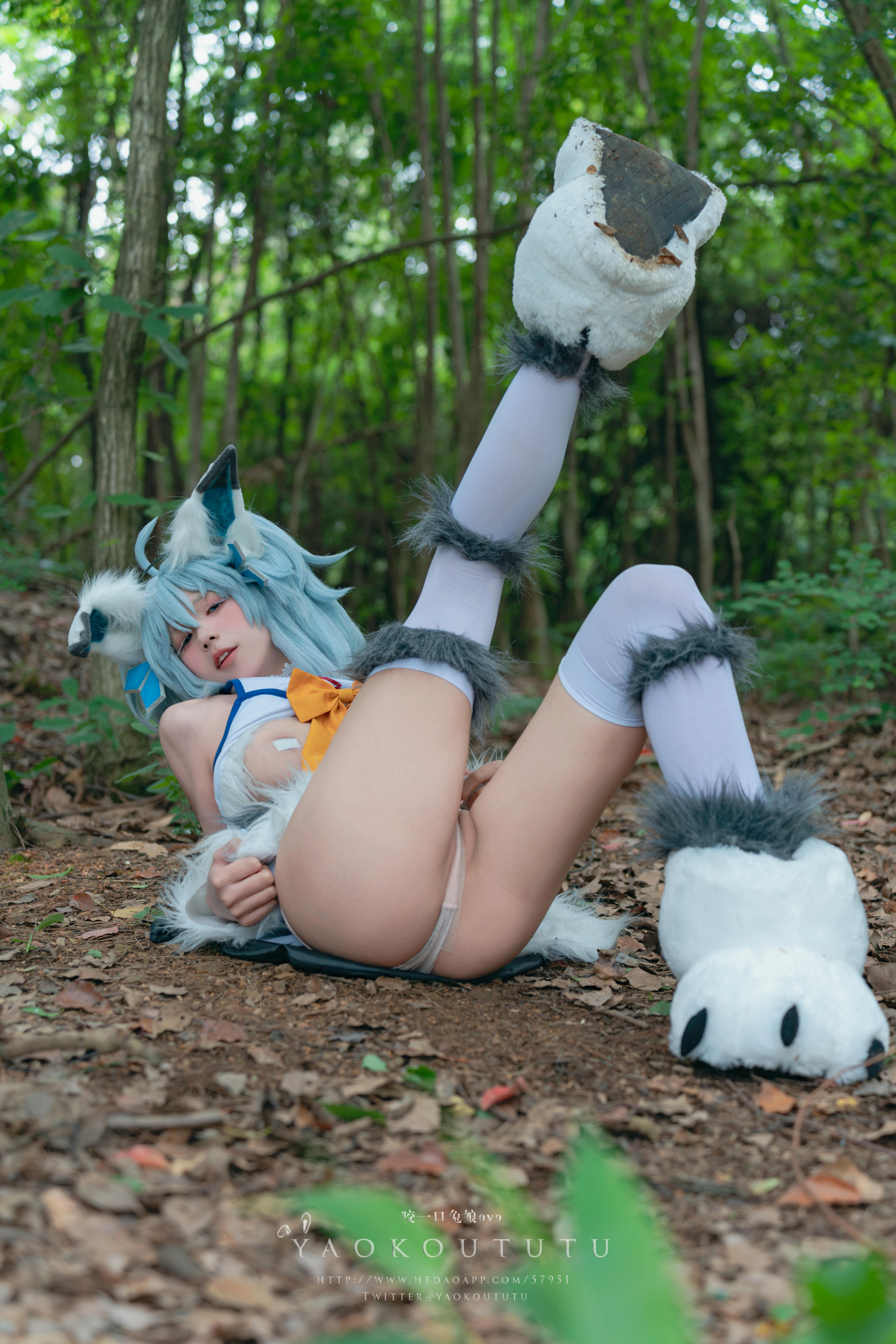 黏黏团子兔 NO.068 咬一口兔娘ovo『刹那抓住了未来』[57P+1V 1.25GB]_第3集