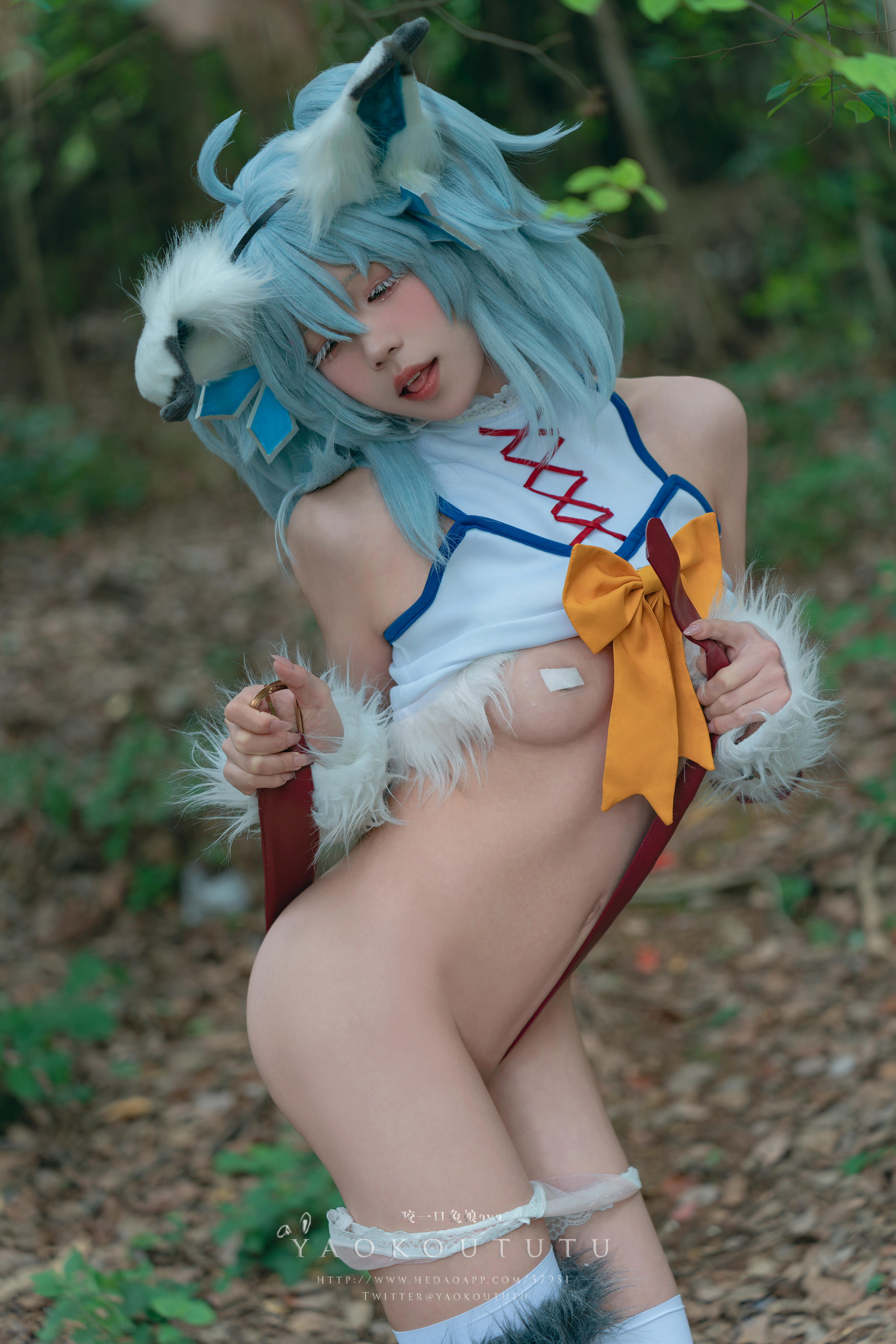 黏黏团子兔 NO.068 咬一口兔娘ovo『刹那抓住了未来』[57P+1V 1.25GB]_第3集