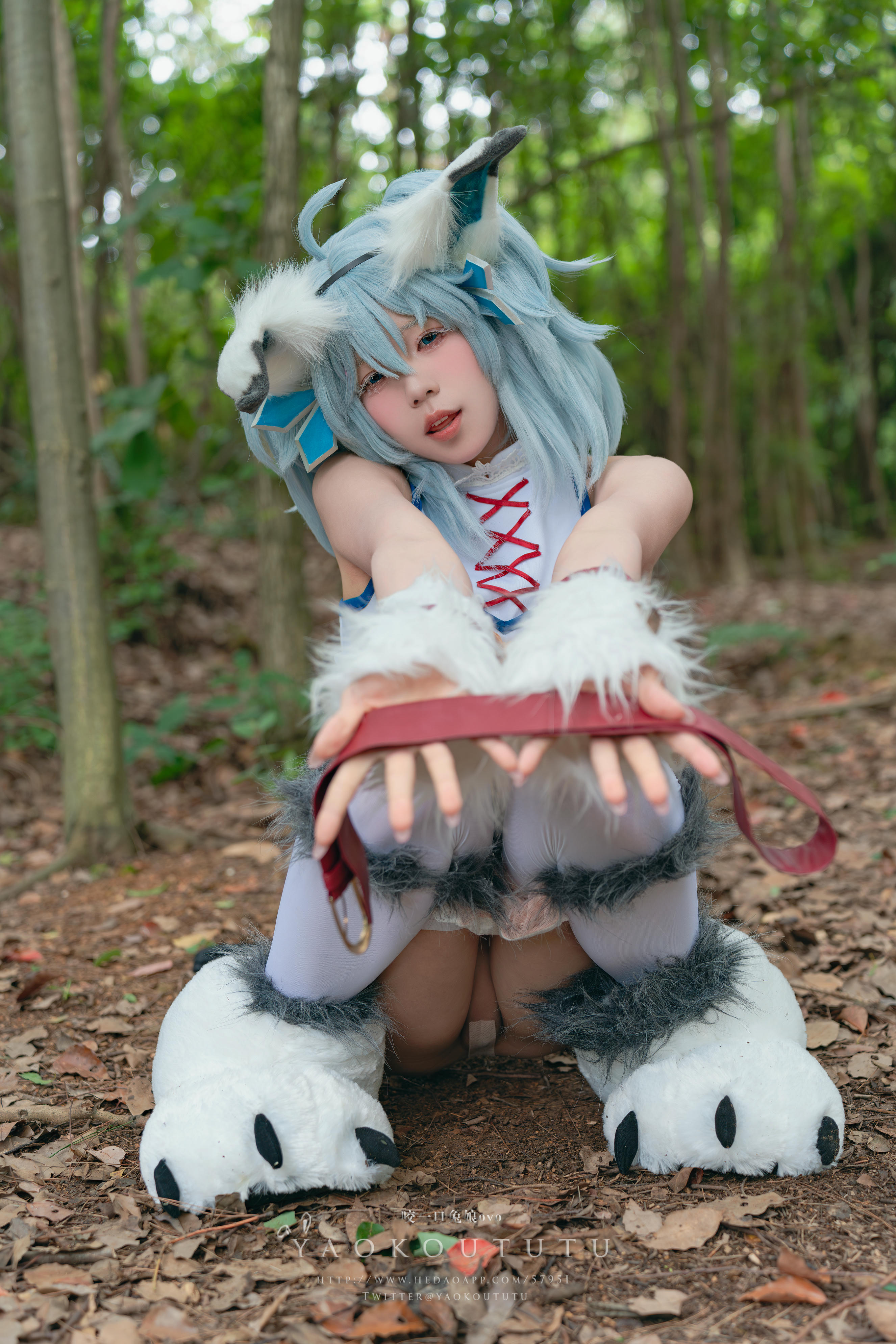 黏黏团子兔 NO.068 咬一口兔娘ovo『刹那抓住了未来』[57P+1V 1.25GB]_第3集