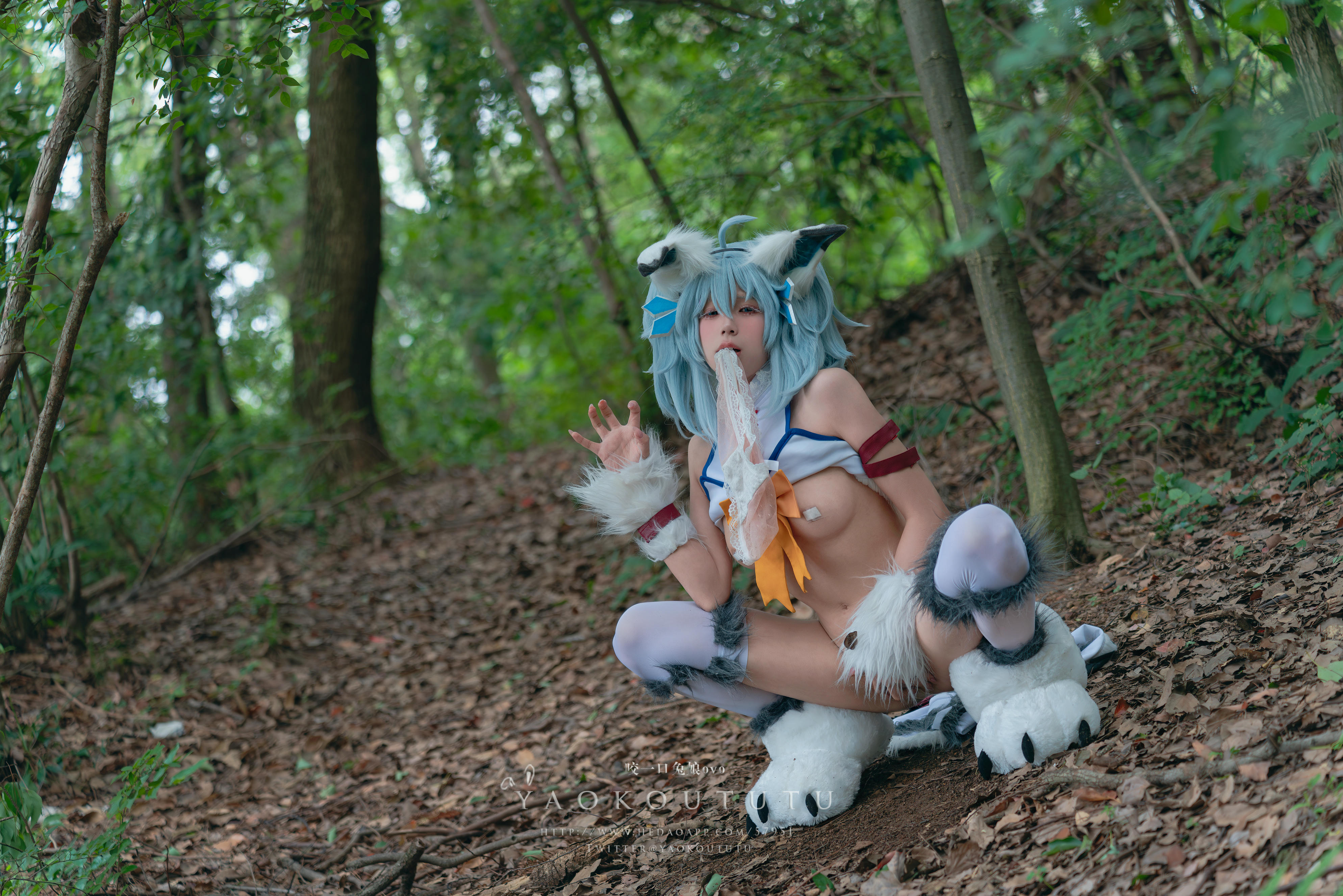 黏黏团子兔 NO.068 咬一口兔娘ovo『刹那抓住了未来』[57P+1V 1.25GB]_第3集