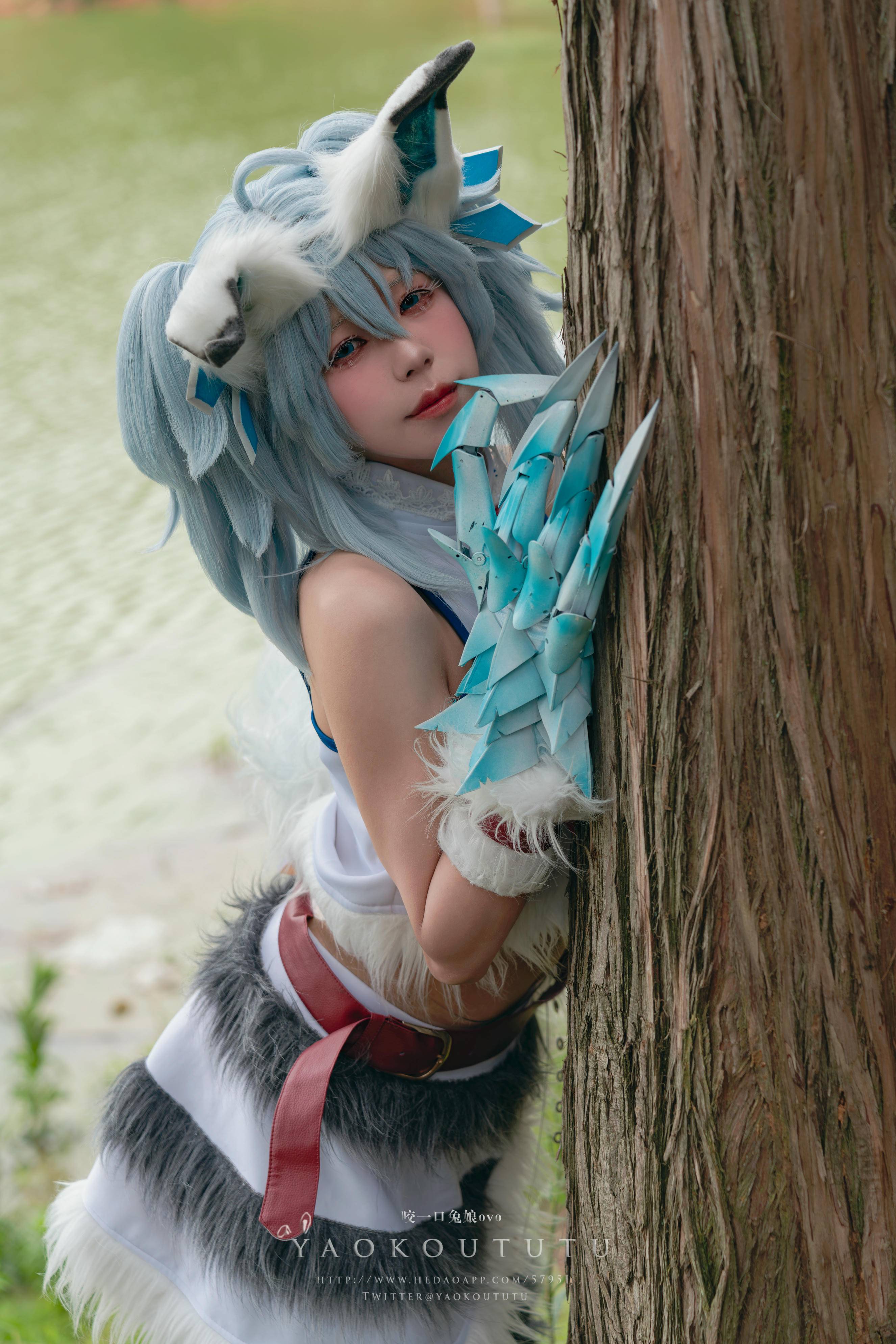 黏黏团子兔 NO.068 咬一口兔娘ovo『刹那抓住了未来』[57P+1V 1.25GB]_第1集