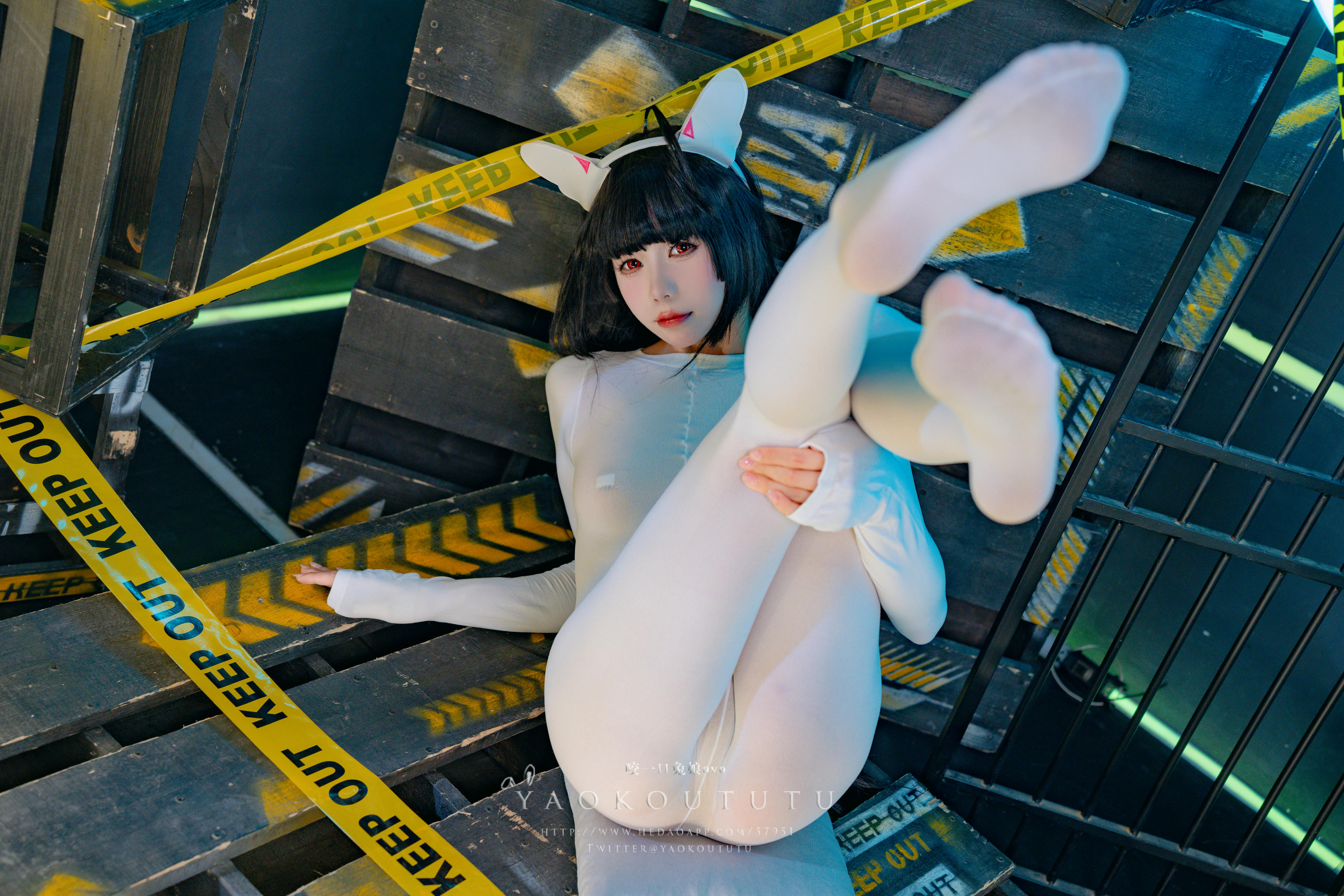 黏黏团子兔 NO.071 咬一口兔娘ovo『兔兔班车』NO.2 霞沢美游 [41P1V 713MB]_第2集