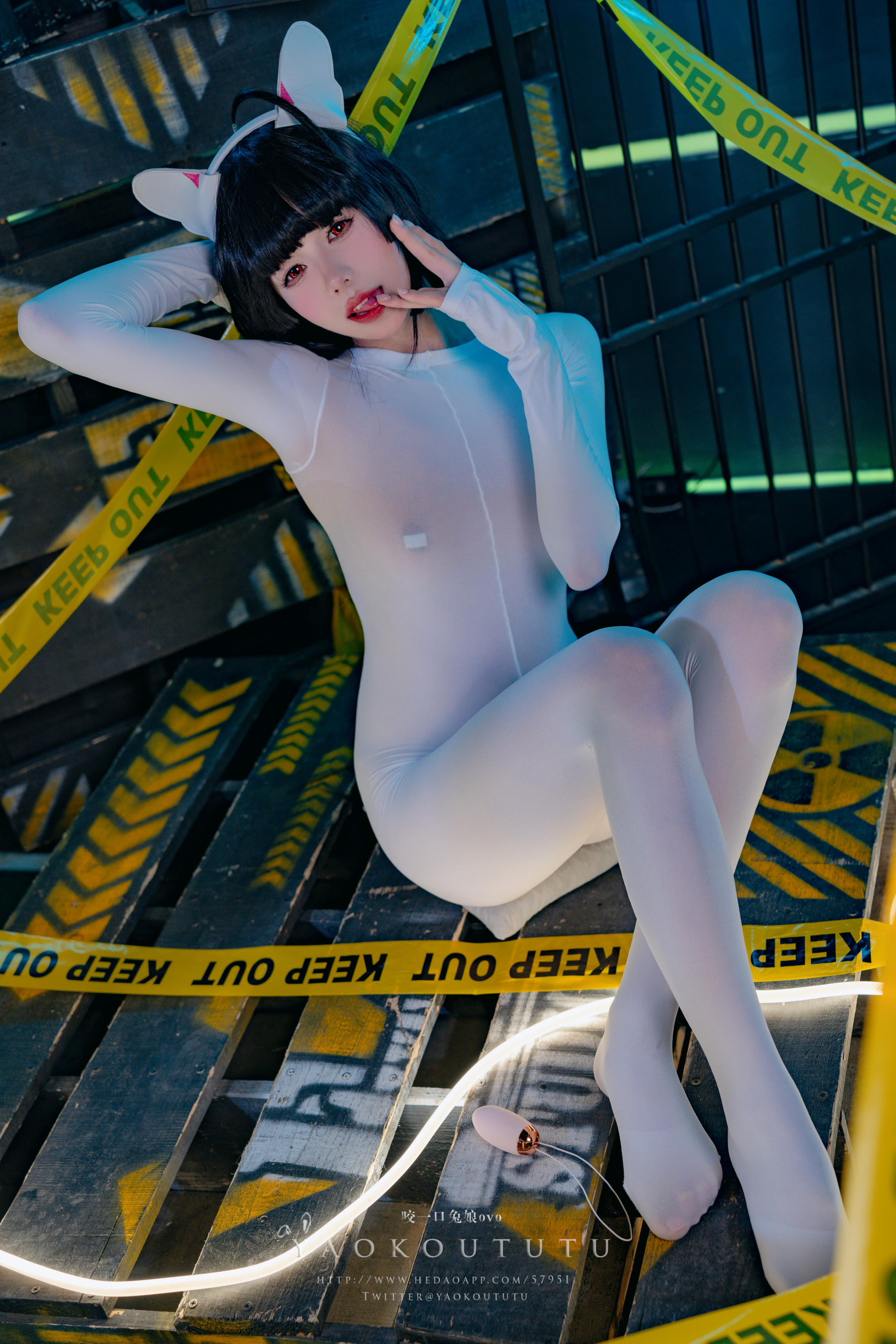 黏黏团子兔 NO.071 咬一口兔娘ovo『兔兔班车』NO.2 霞沢美游 [41P1V 713MB]_第2集