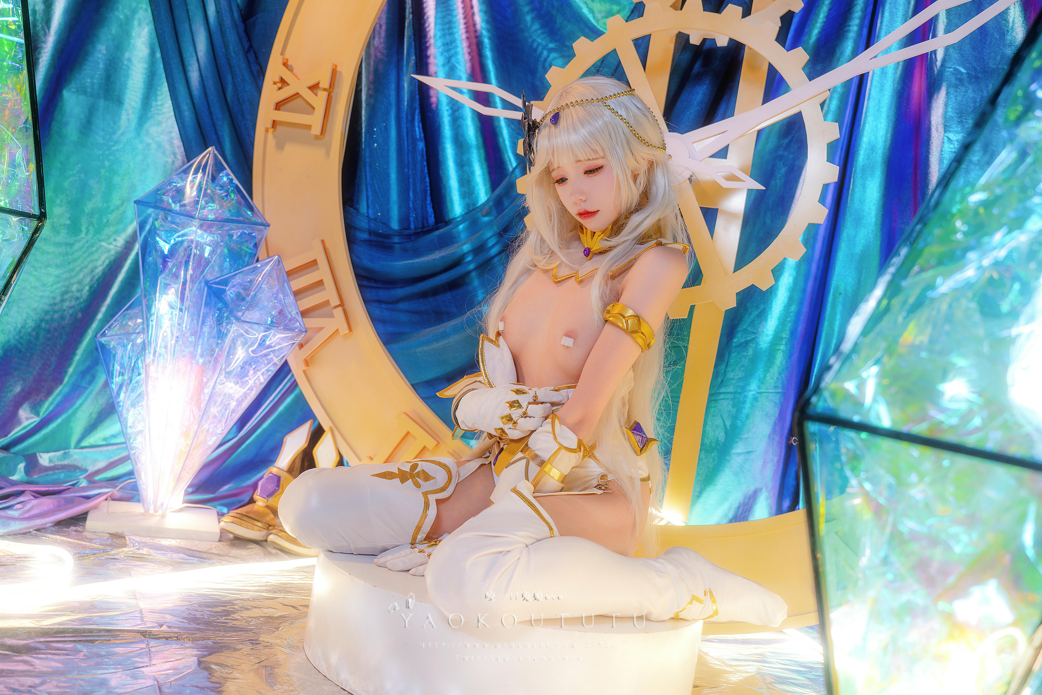 黏黏团子兔 NO.072 咬一口兔娘ovo 海王星+江南舞蹈style [47P1V 1.13GB]_第2集