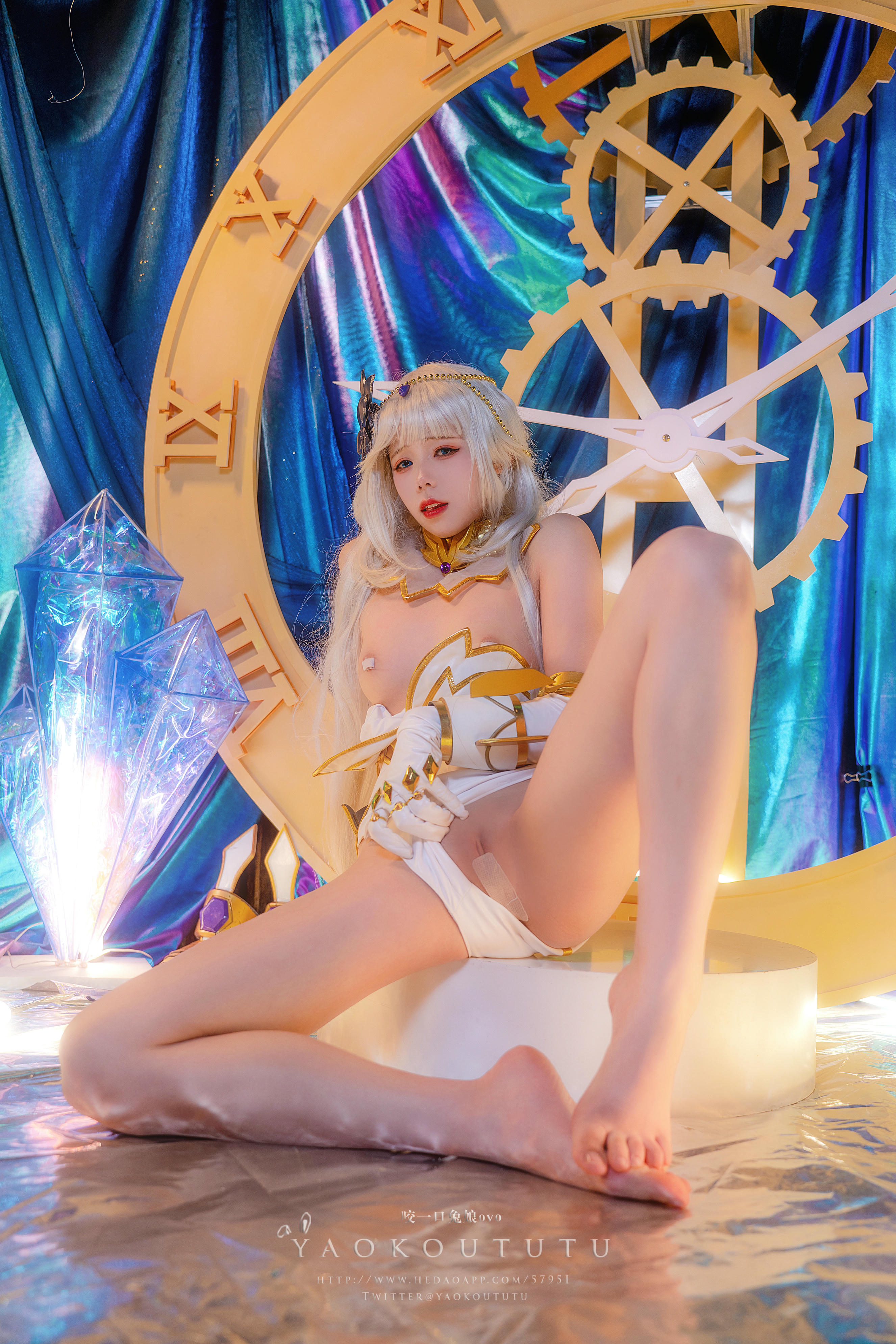 黏黏团子兔 NO.072 咬一口兔娘ovo 海王星+江南舞蹈style [47P1V 1.13GB]_第2集