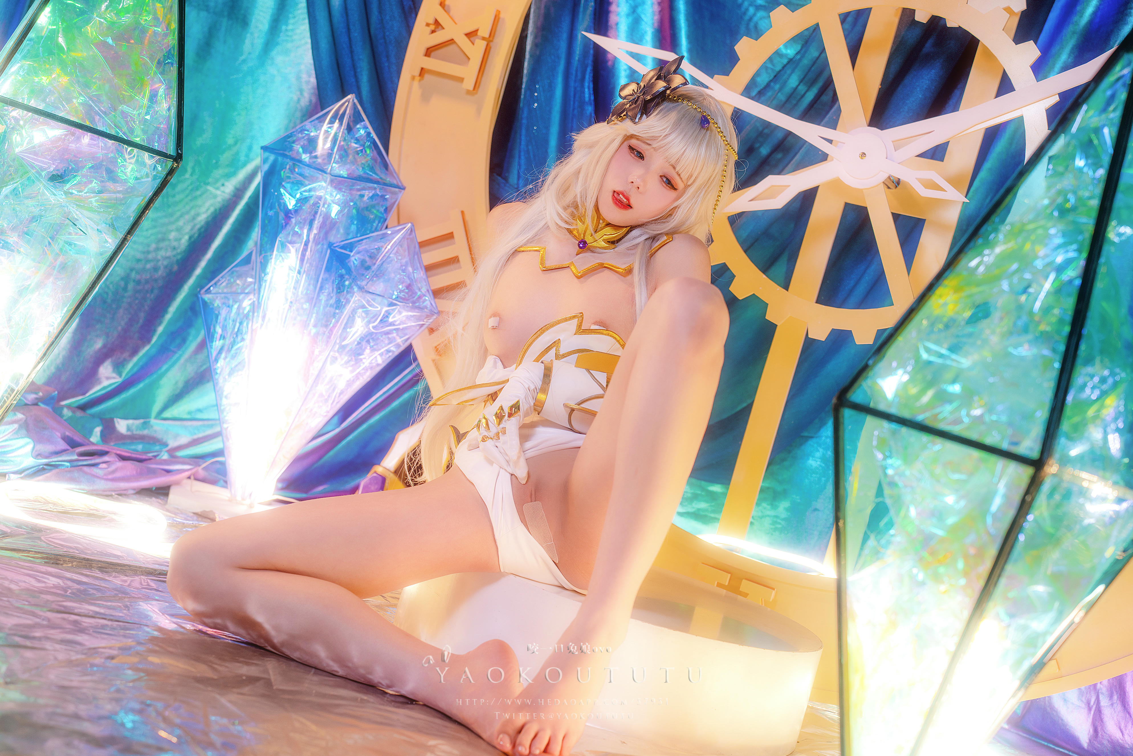 黏黏团子兔 NO.072 咬一口兔娘ovo 海王星+江南舞蹈style [47P1V 1.13GB]_第2集