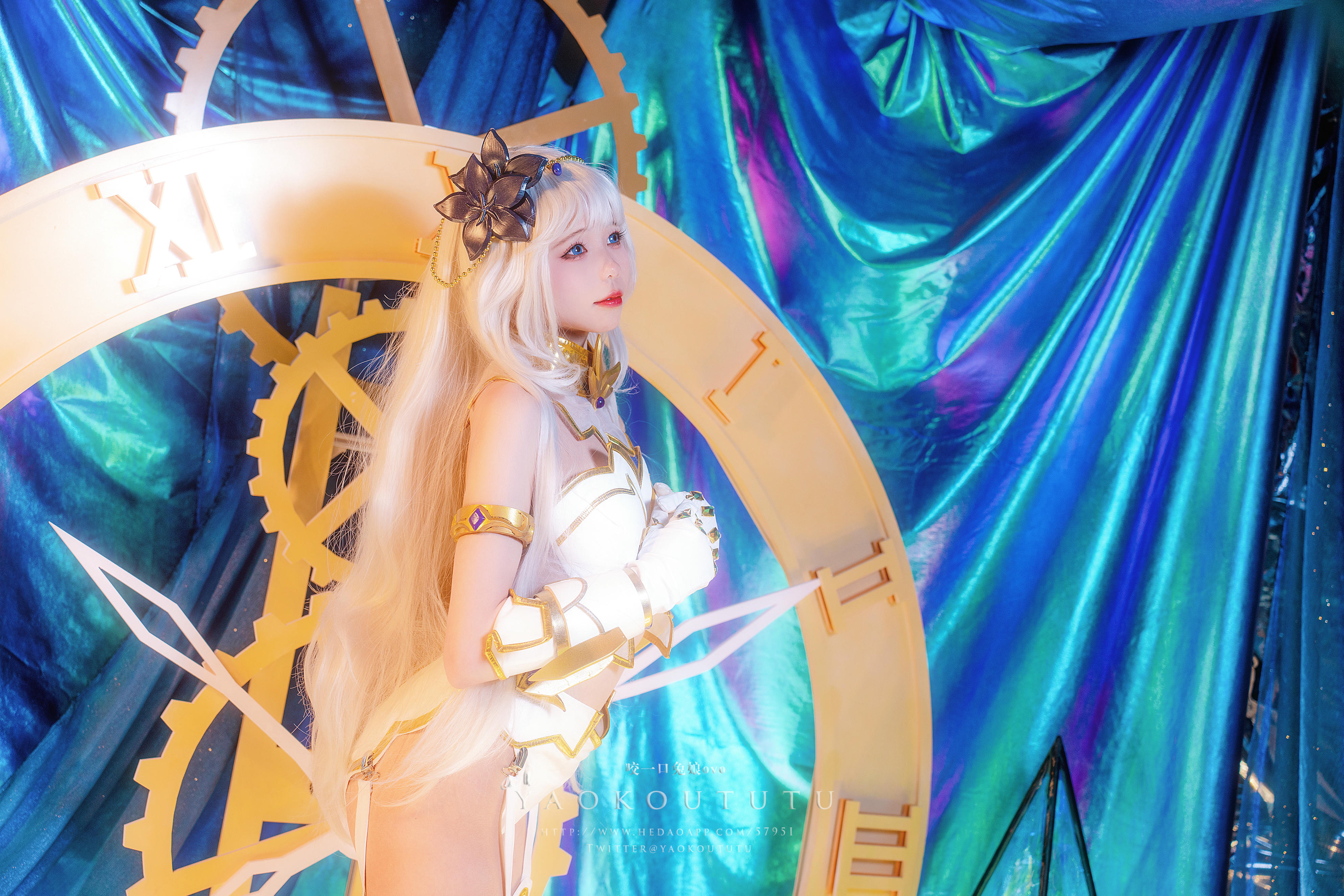 黏黏团子兔 NO.072 咬一口兔娘ovo 海王星+江南舞蹈style [47P1V 1.13GB]_第1集