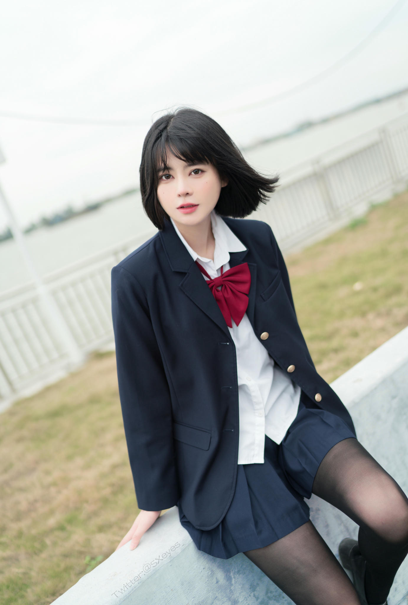 眼酱大魔王w NO.057 23年3月 fantia合集[44P-5V-253.2M]-3.10_3.15 制服×タイツ___第1集