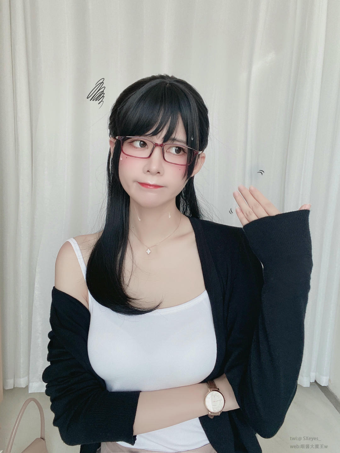 眼酱大魔王w NO.012 OL3 爱喝可乐的前辈w [30P-147MB]_第2集