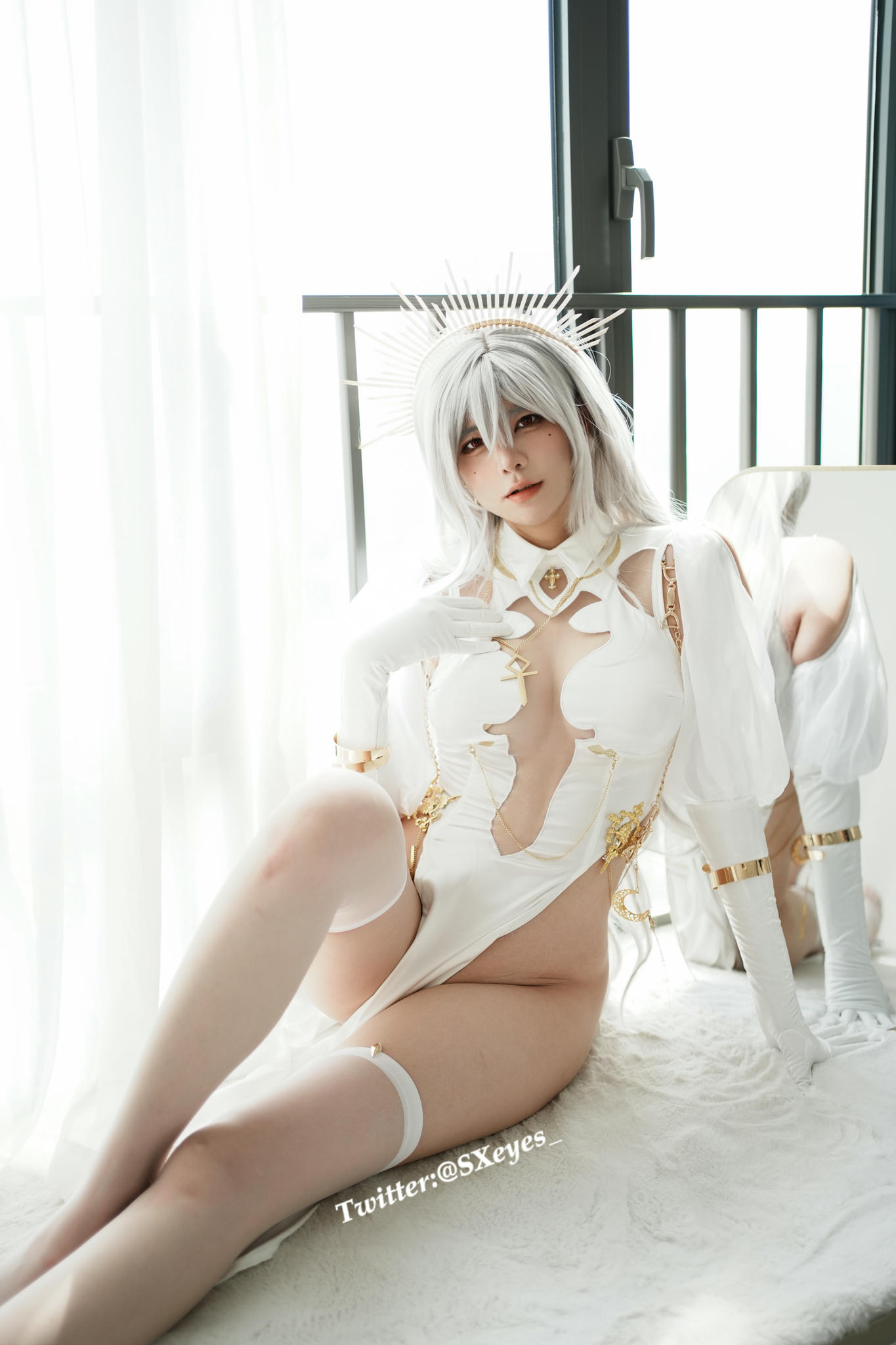 眼酱大魔王w NO.065 Fantia 2024年03月会员订阅合集[38P3V-326MB]-20240321 白聖女♡-白聖女部分展示💕_第1集