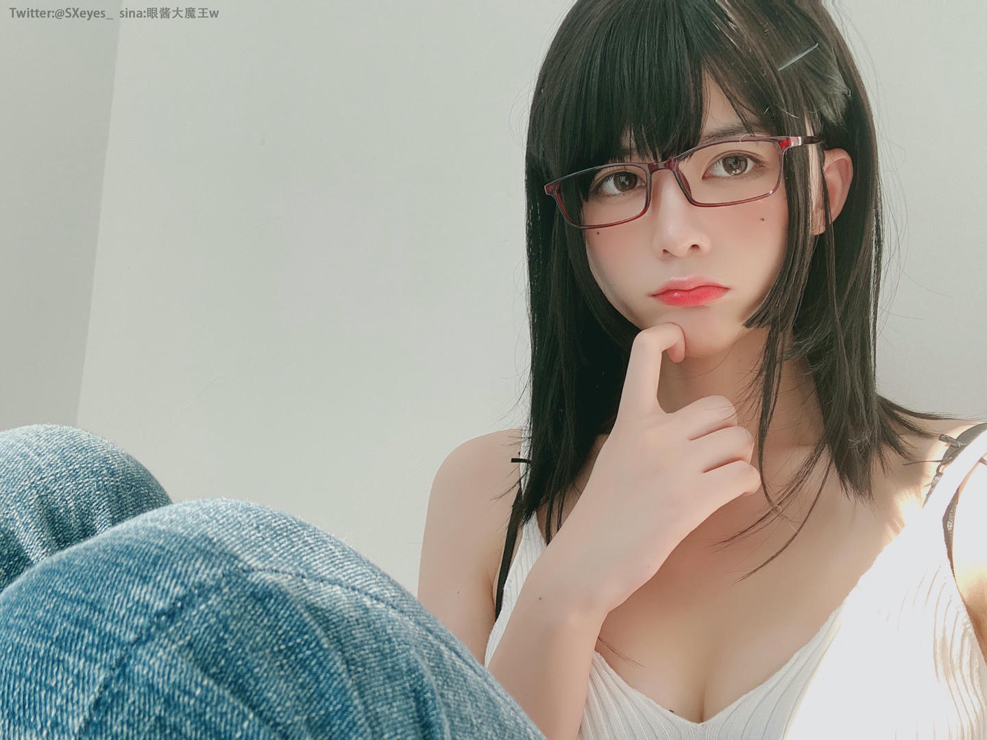 眼酱大魔王w NO.015 牛仔裤 [32P-164M]_第1集