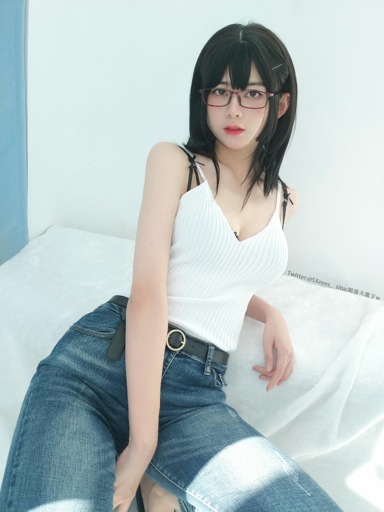 眼酱大魔王w NO.015 牛仔裤 [32P-164M]_第1集