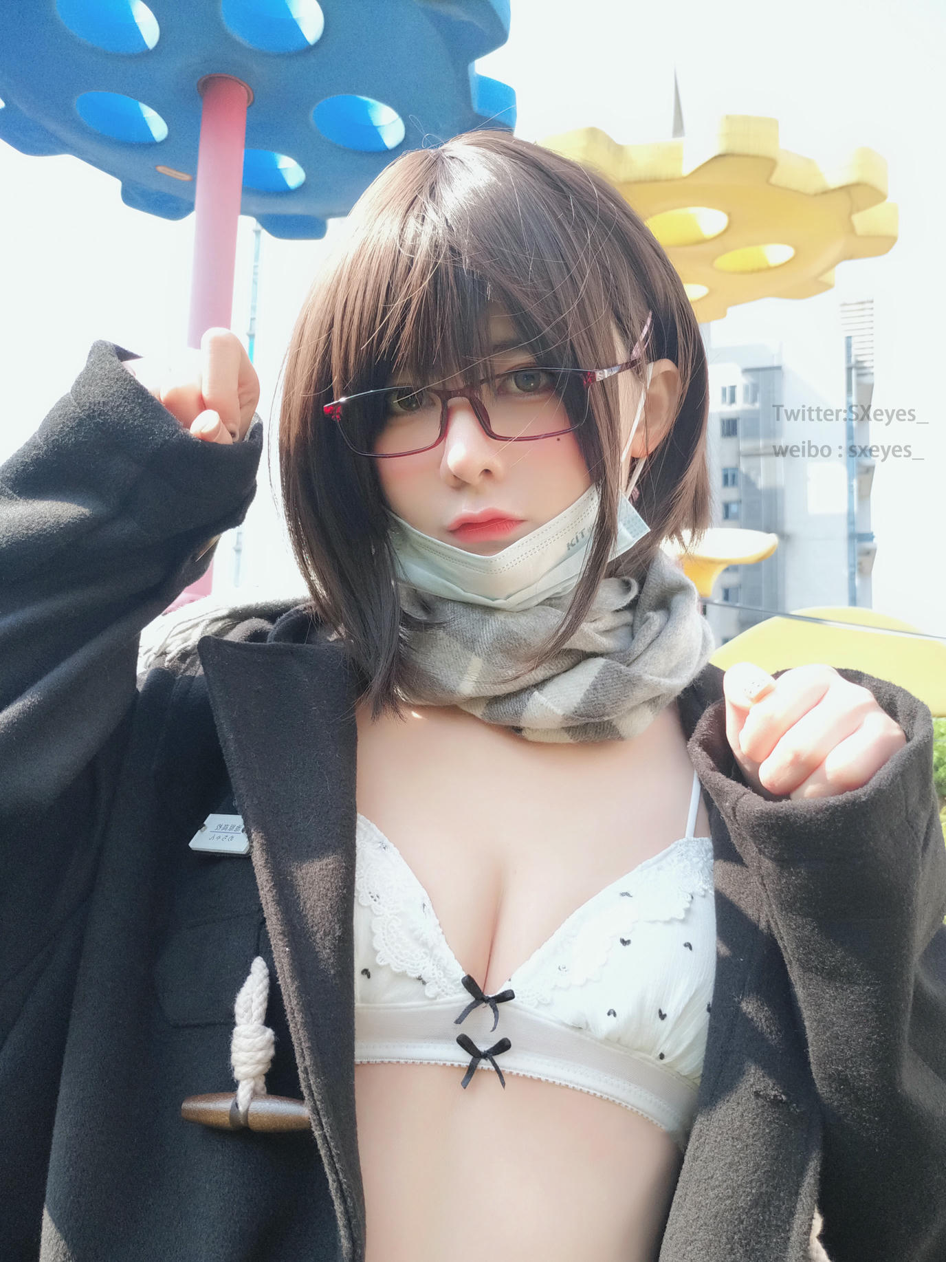 眼酱大魔王w NO.023 室外jk [22P-121MB]_第1集