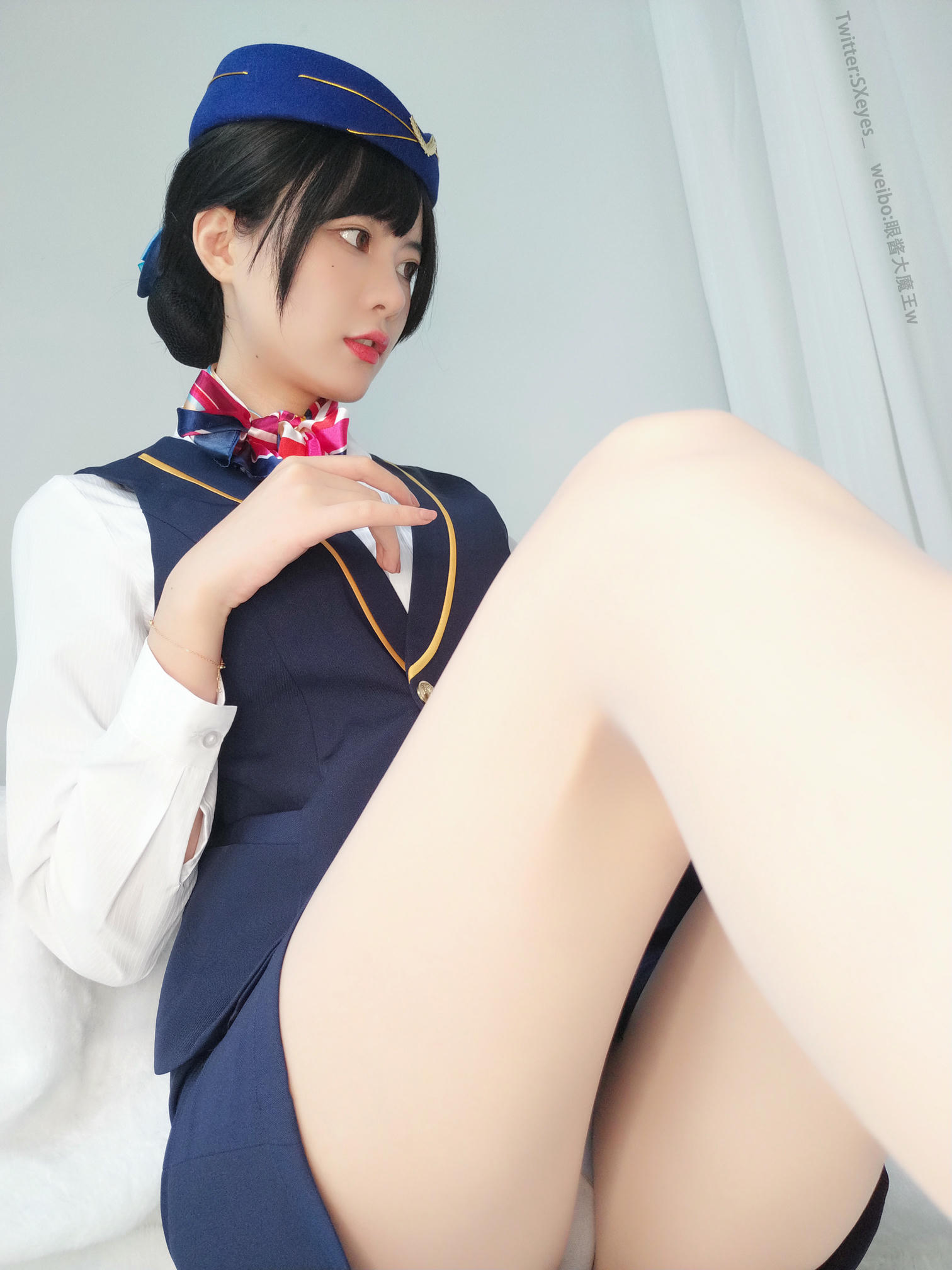 眼酱大魔王w NO.030 空姐肉丝 [28P-122MB]_第1集