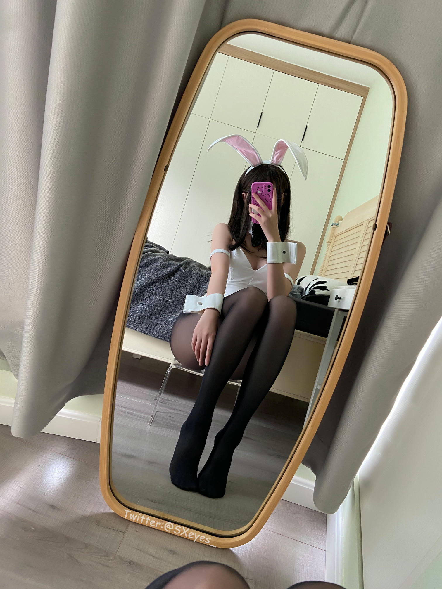 眼酱大魔王w NO.041 黑丝兔女郎 [25P-128MB]_第1集