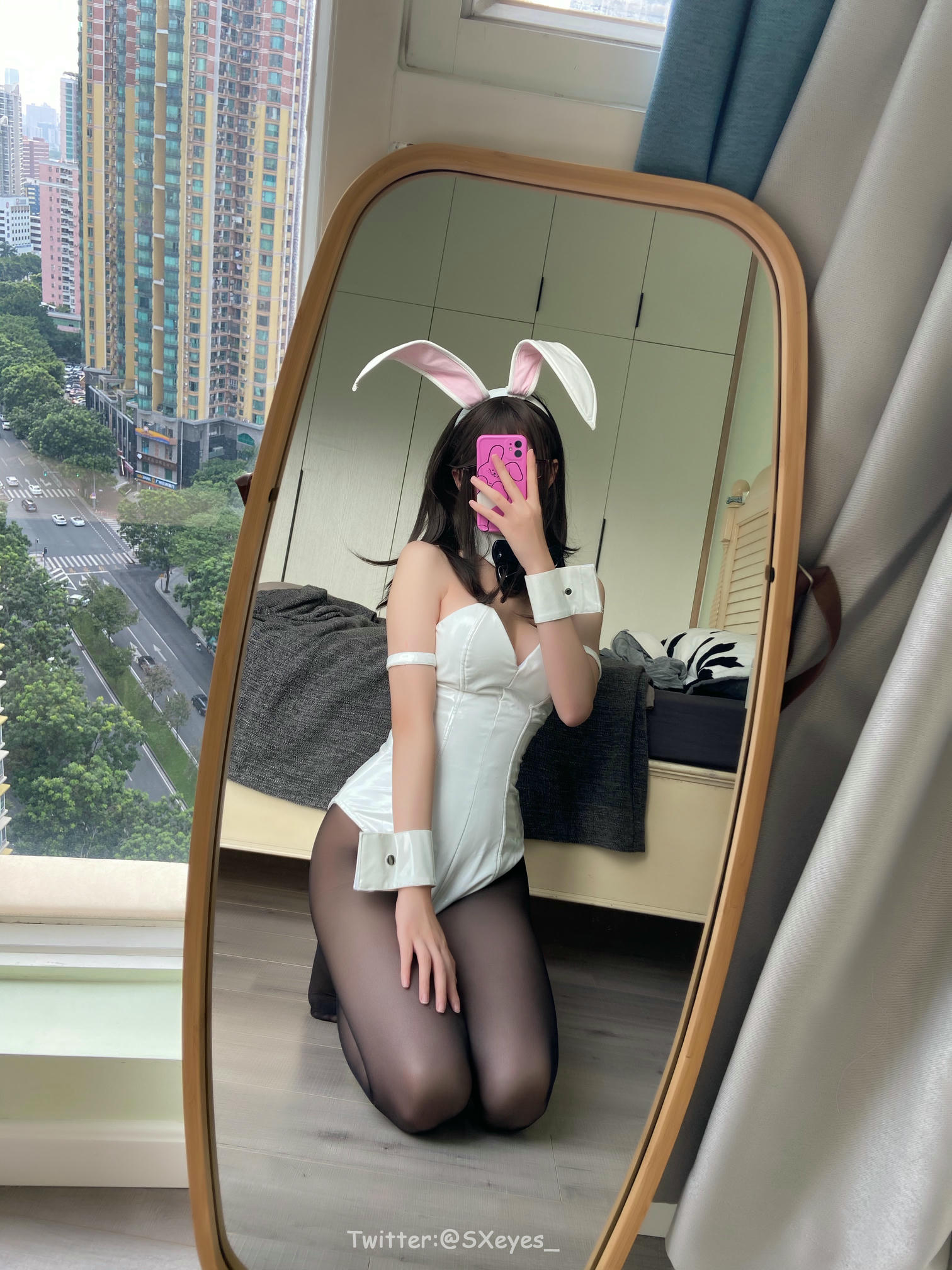 眼酱大魔王w NO.041 黑丝兔女郎 [25P-128MB]_第1集