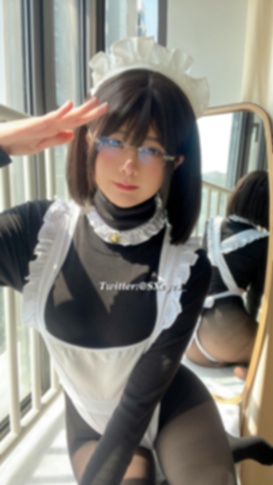 眼酱大魔王w NO.045 Fantia 01-03月合集 (17套) [79P1V-422MB]-20220312 1629 🖤メイド_第1集