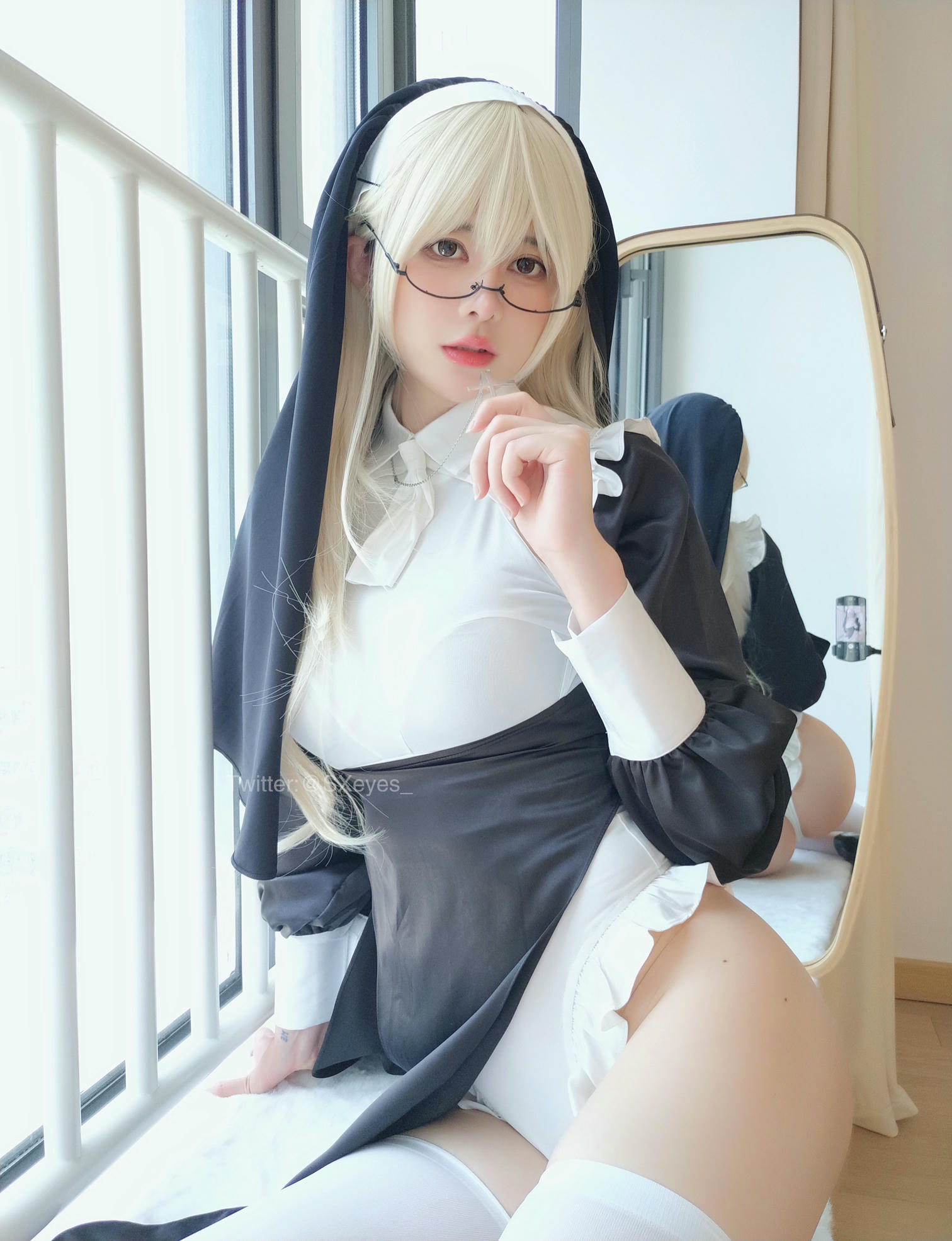 眼酱大魔王w NO.046 修女シスター [34P2V-156MB]_第2集