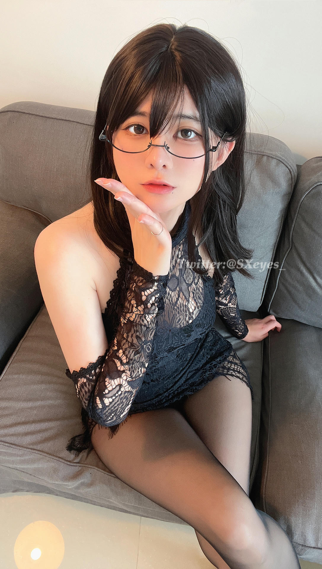 眼酱大魔王w NO.048 [Fantia] 04-08月合集 (17套) [90P8V-753MB]-2022-04-27 レースワンピース💋 [4P-32.86MB]_第1集