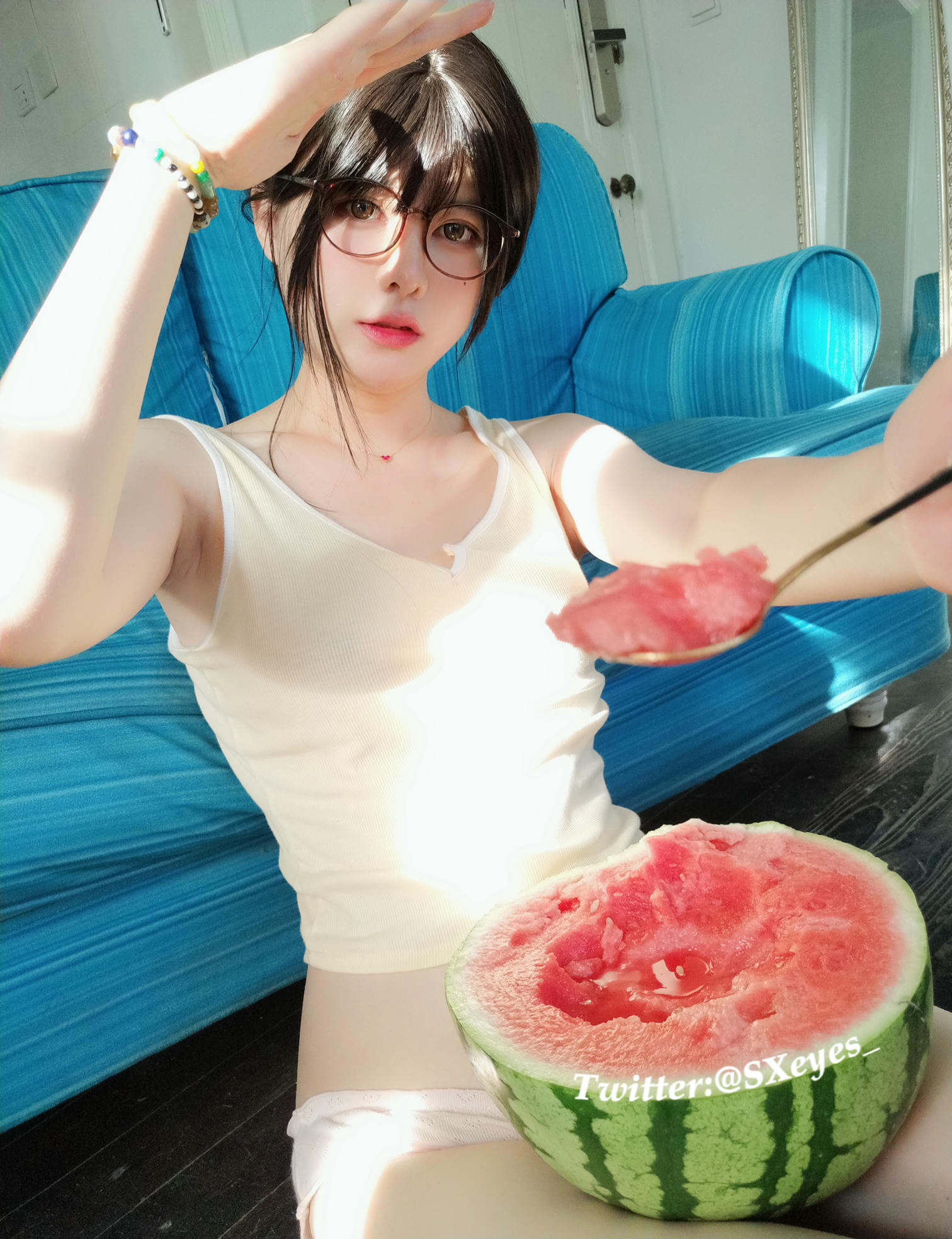 眼酱大魔王w NO.048 [Fantia] 04-08月合集 (17套) [90P8V-753MB]-2022-08-19 夏🍉 [9P2V-81.95MB]_第1集