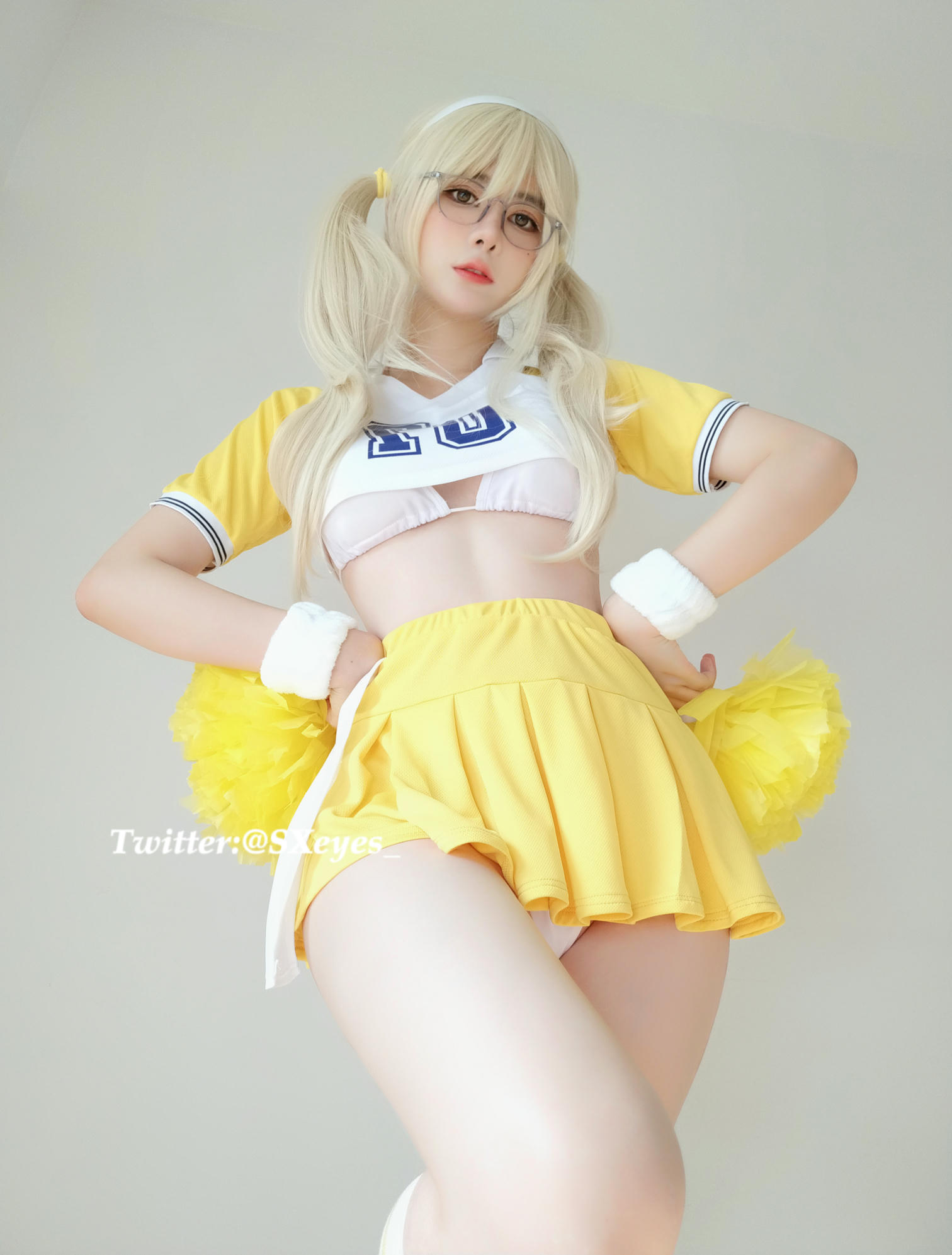 眼酱大魔王w NO.051 2022年11月合集 (6套) [41P 3V 404MB]-2022-11-15 動画 チアリーダー🌟 [6P 2V]_第1集