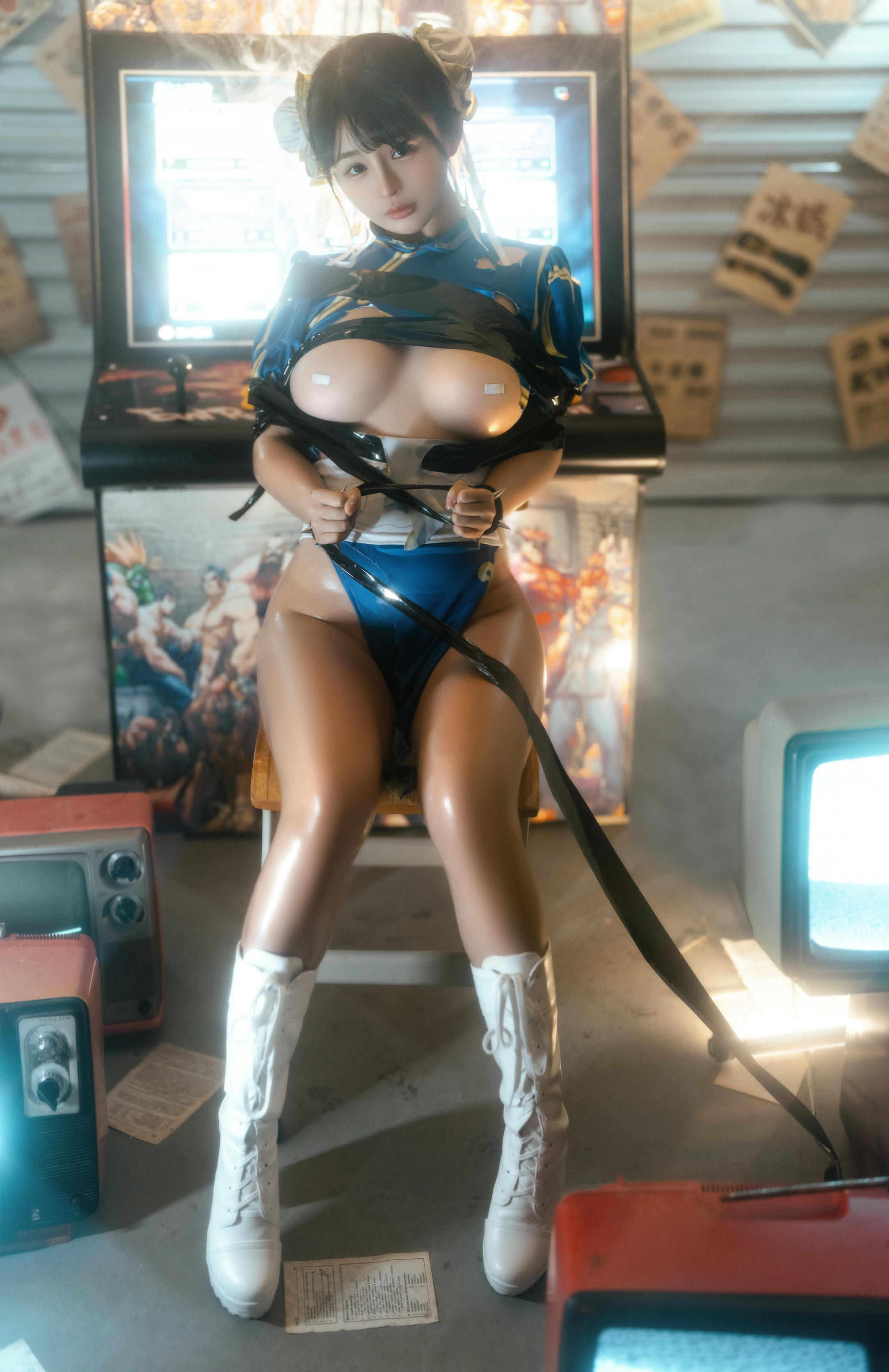 樱井宁宁-桜井宁宁 NO.105 电玩春丽 [60P 1.19GB]_第2集