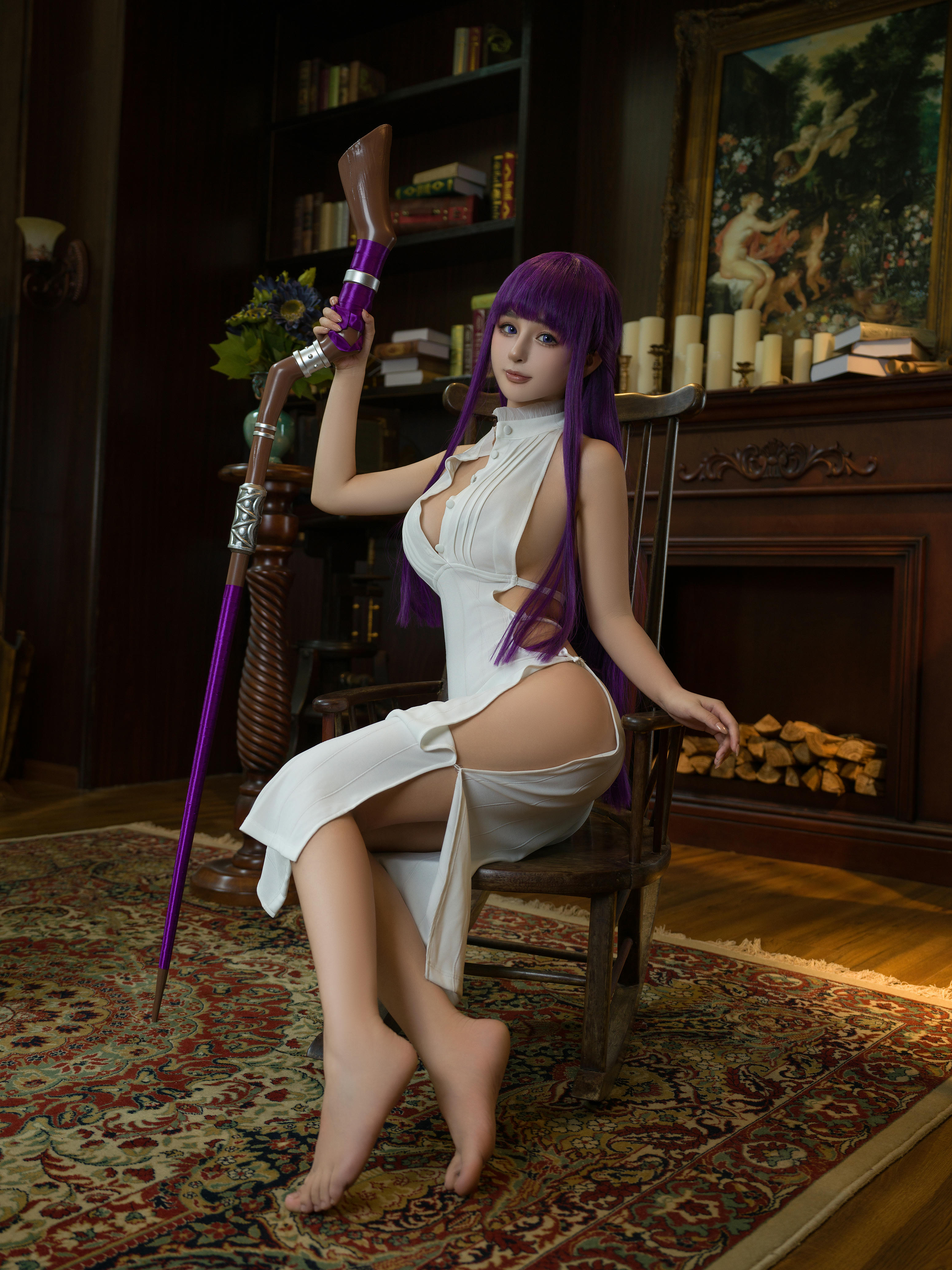 樱井宁宁-桜井宁宁 NO.133 葬送的芙莉莲 白菲伦 [55P 2.53GB]_第1集