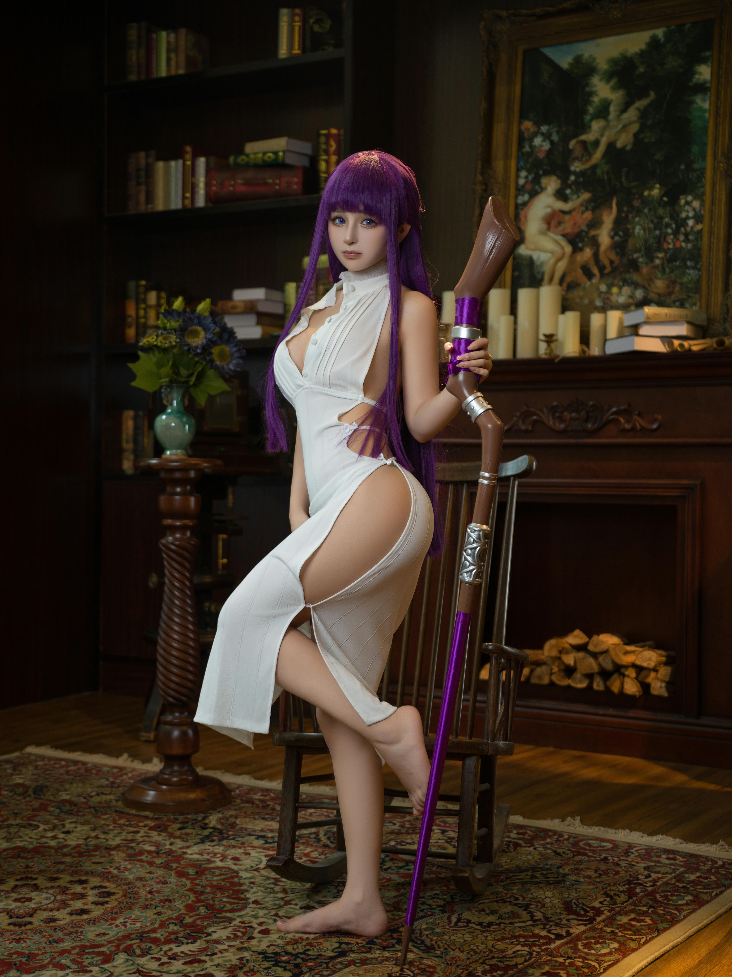 樱井宁宁-桜井宁宁 NO.133 葬送的芙莉莲 白菲伦 [55P 2.53GB]_第1集