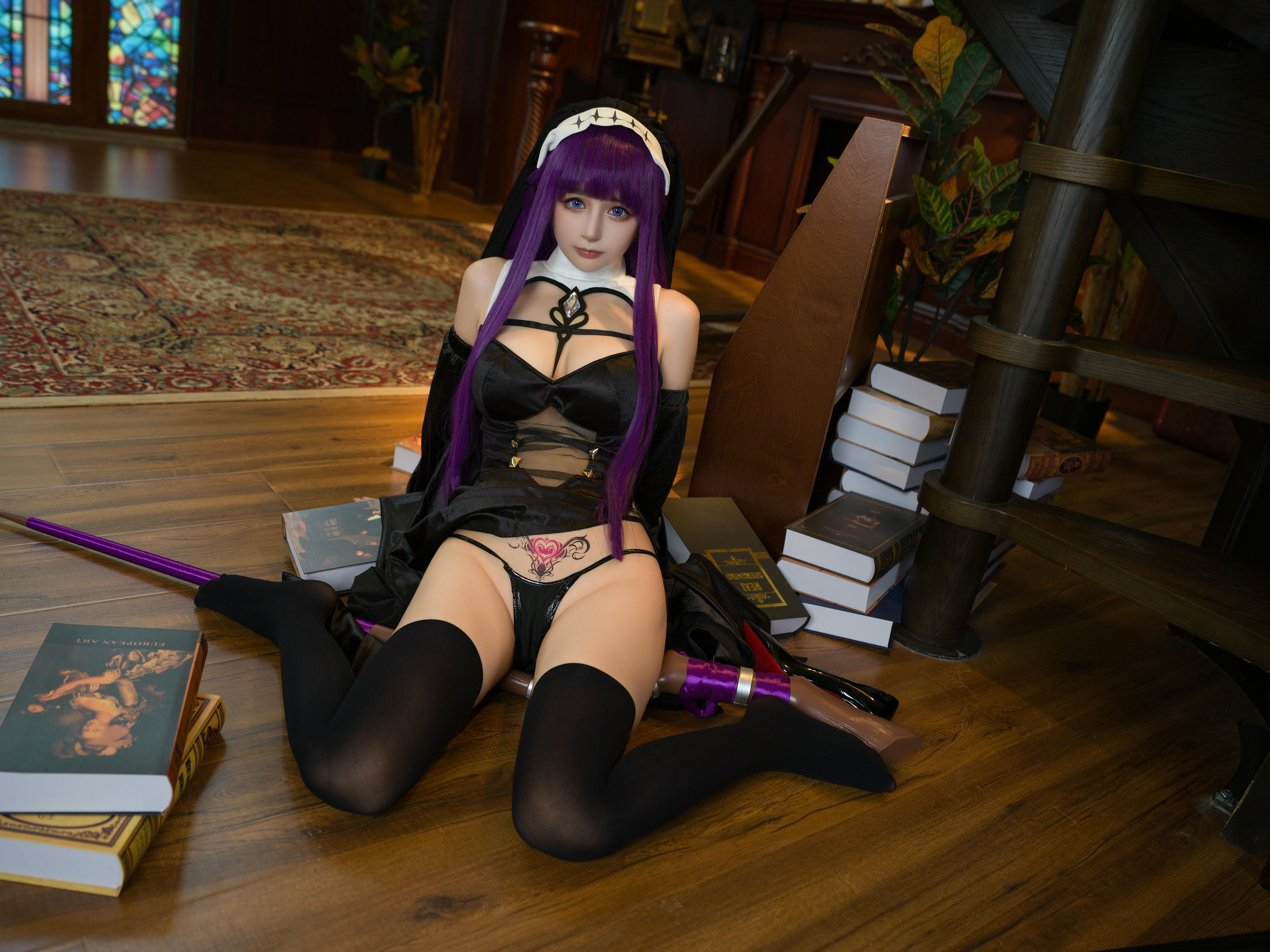 樱井宁宁-桜井宁宁 NO.134 葬送的芙莉莲 黑菲伦 [88P-3.95GB]_第2集