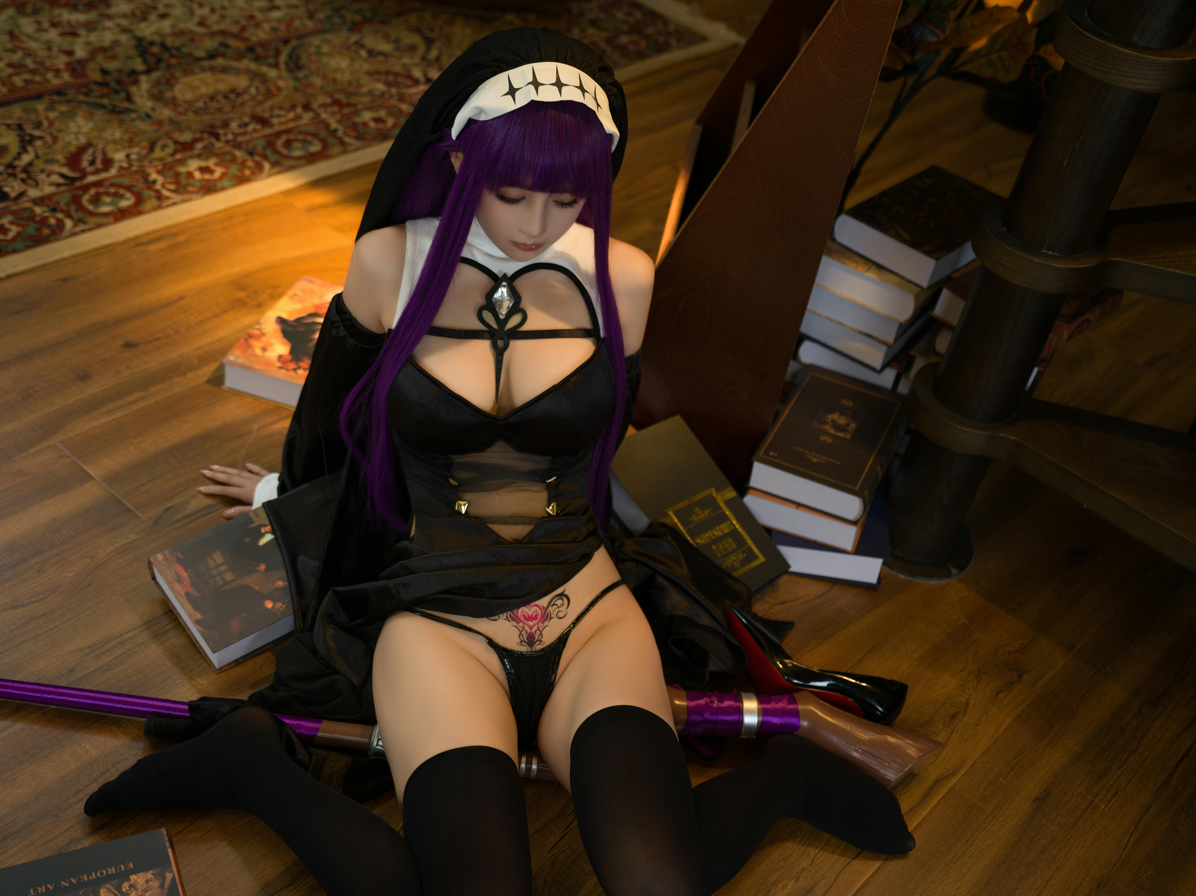 樱井宁宁-桜井宁宁 NO.134 葬送的芙莉莲 黑菲伦 [88P-3.95GB]_第2集